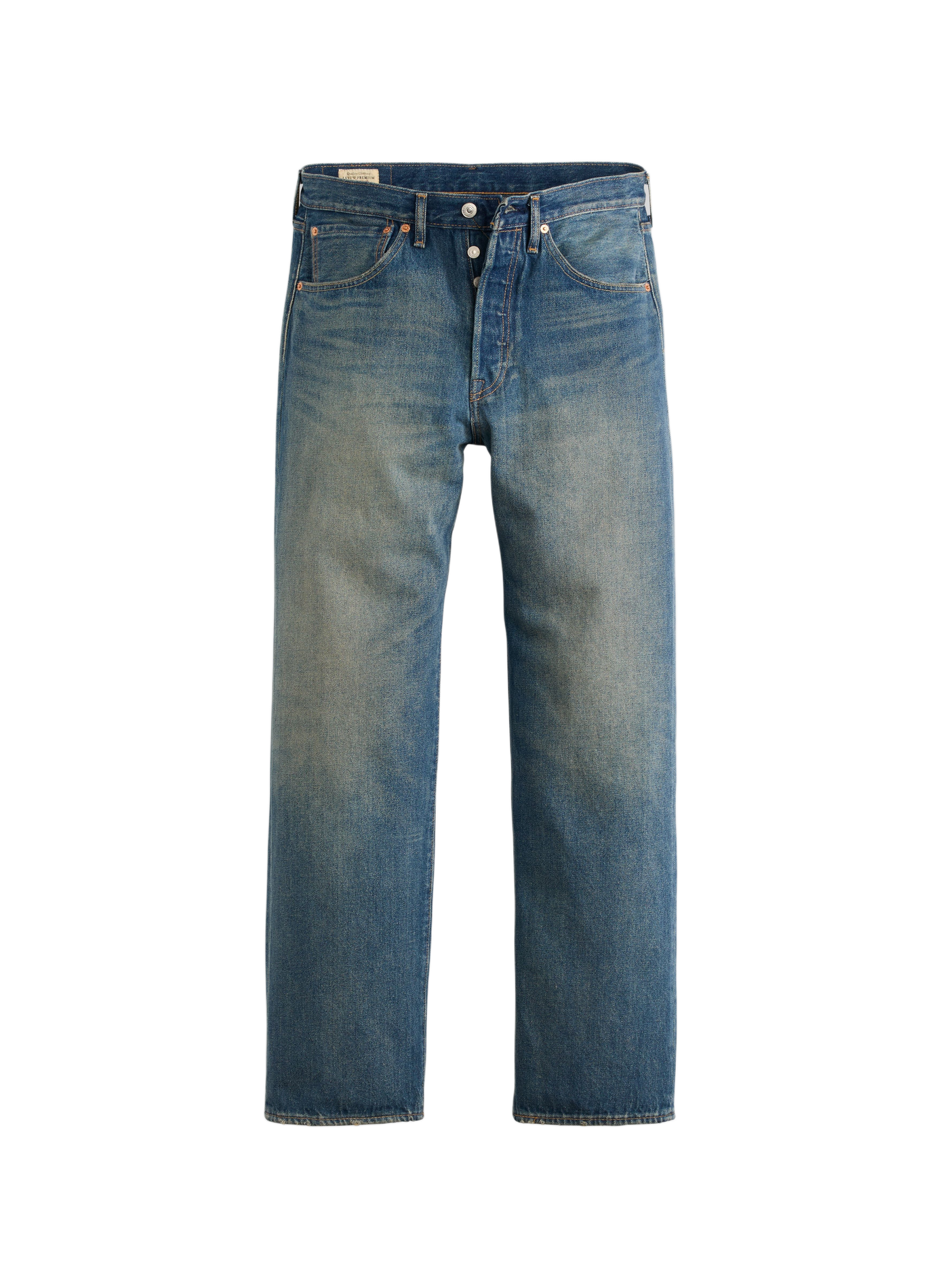 Weite Baumwolljeans LEVI'S Blau