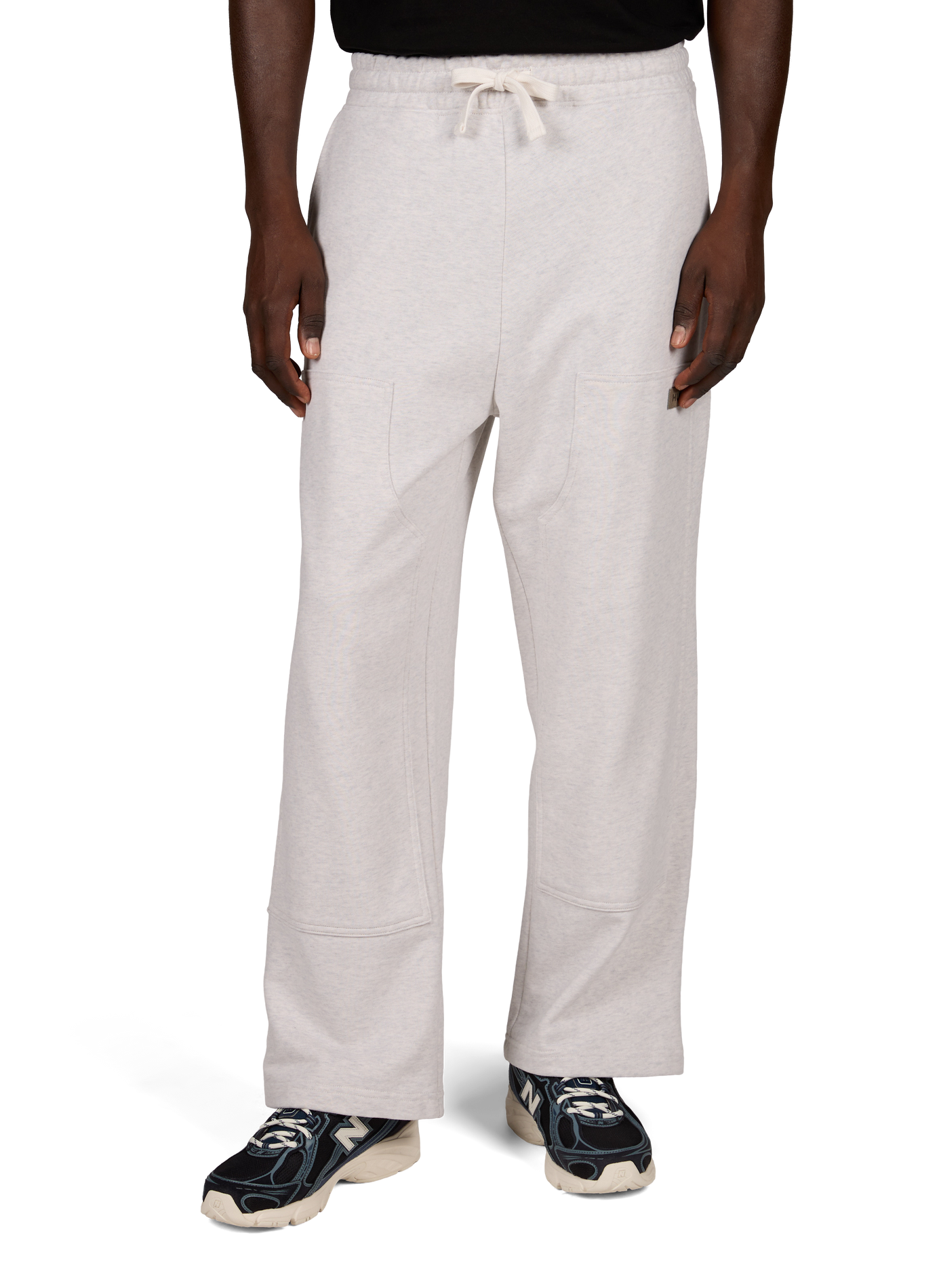 Cotton joggers HUGO BLUE Grey