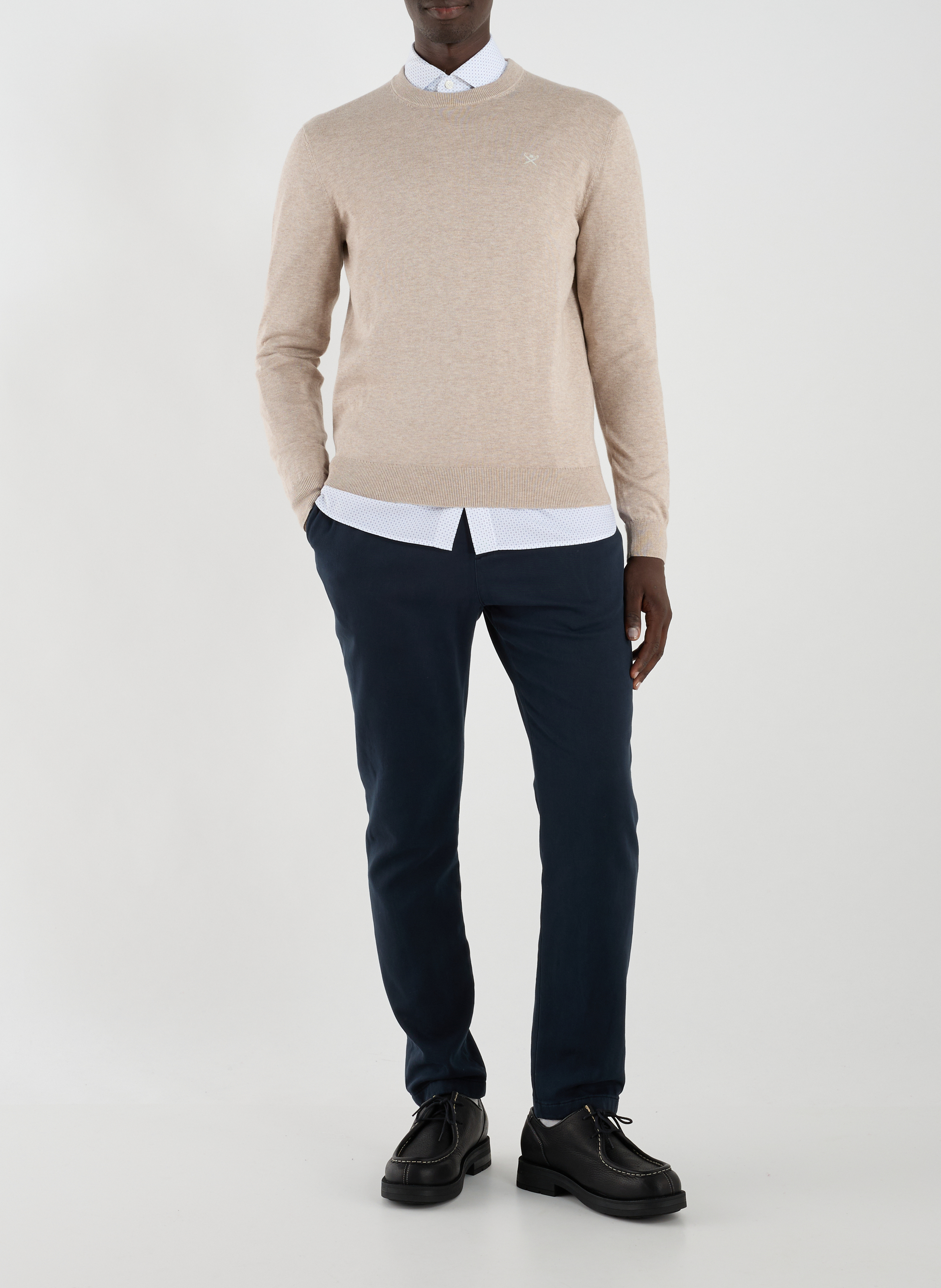 Baumwollpullover HACKETT Beige
