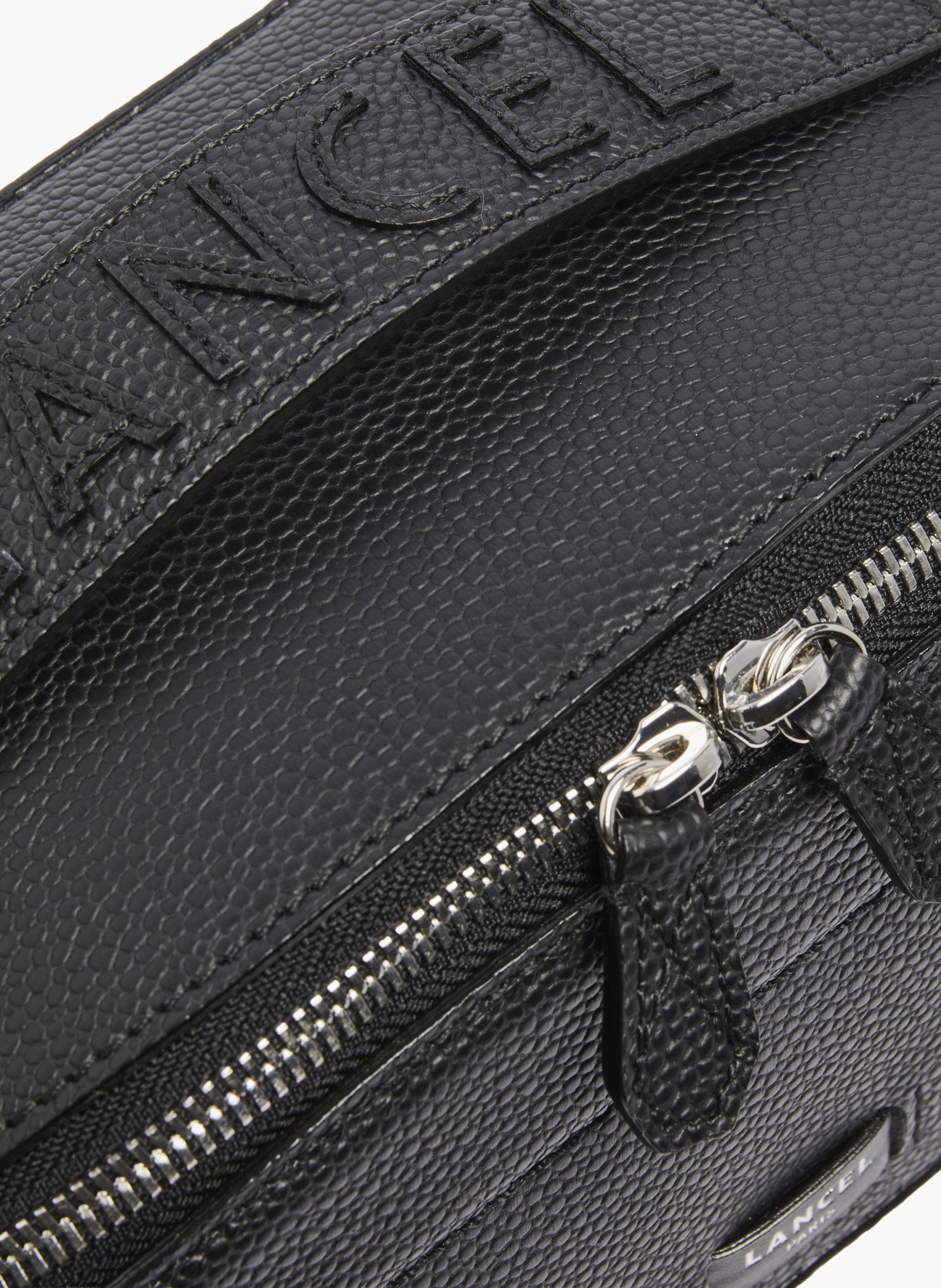 Ninon-toilettas van Lancel in kalfsleer met korrel & glad LANCEL Zwart