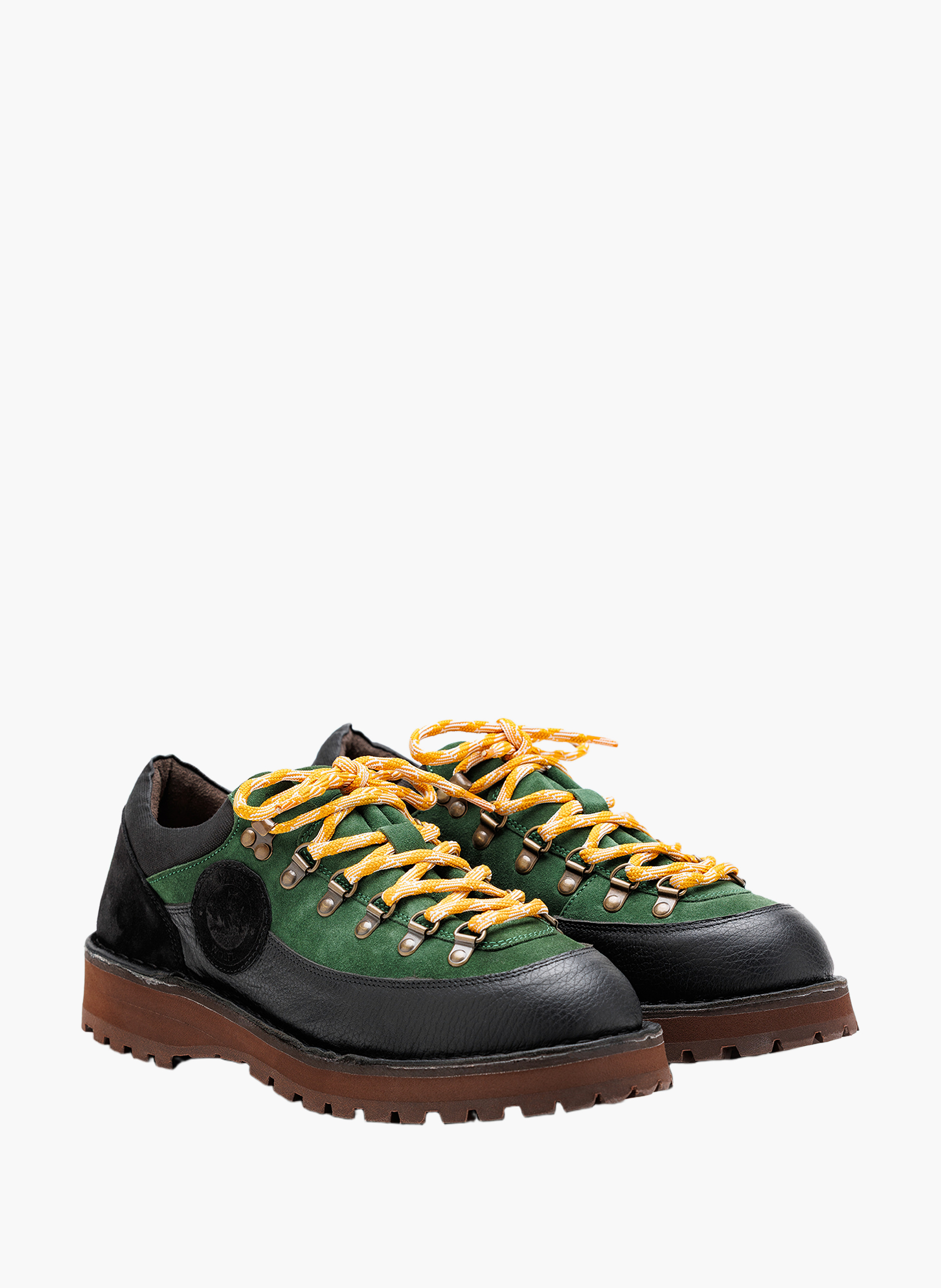 Bottines glacier en daim NAKED WOLFE Vert
