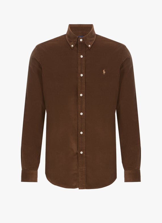 Chemise en velours côtelé | Marron by POLO RALPH LAUREN Chemise en velours côtelé Marron