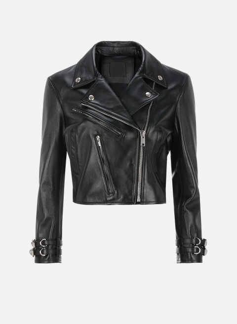 Black leather jacketGIVENCHY 