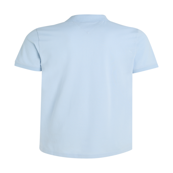 Tommy Hilfiger Givenchy Address Band Slim Cotton Polo Shirt In Blue