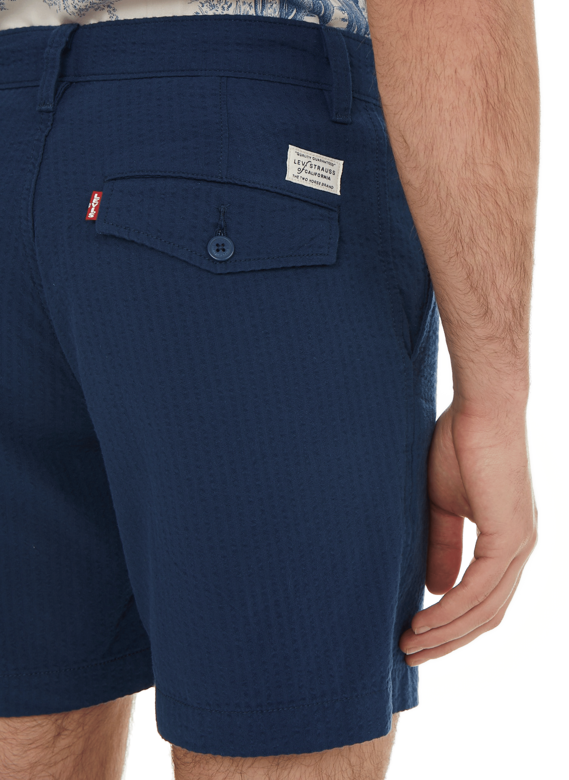 Striped shorts LEVI'S Blue