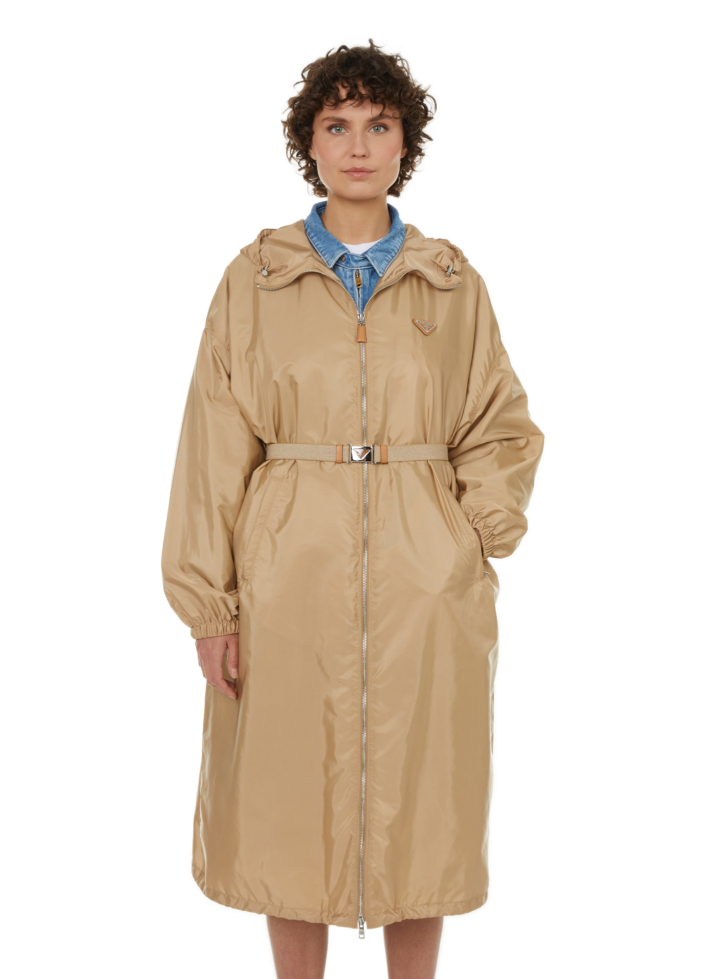 Waterproof jacket PRADA Beige