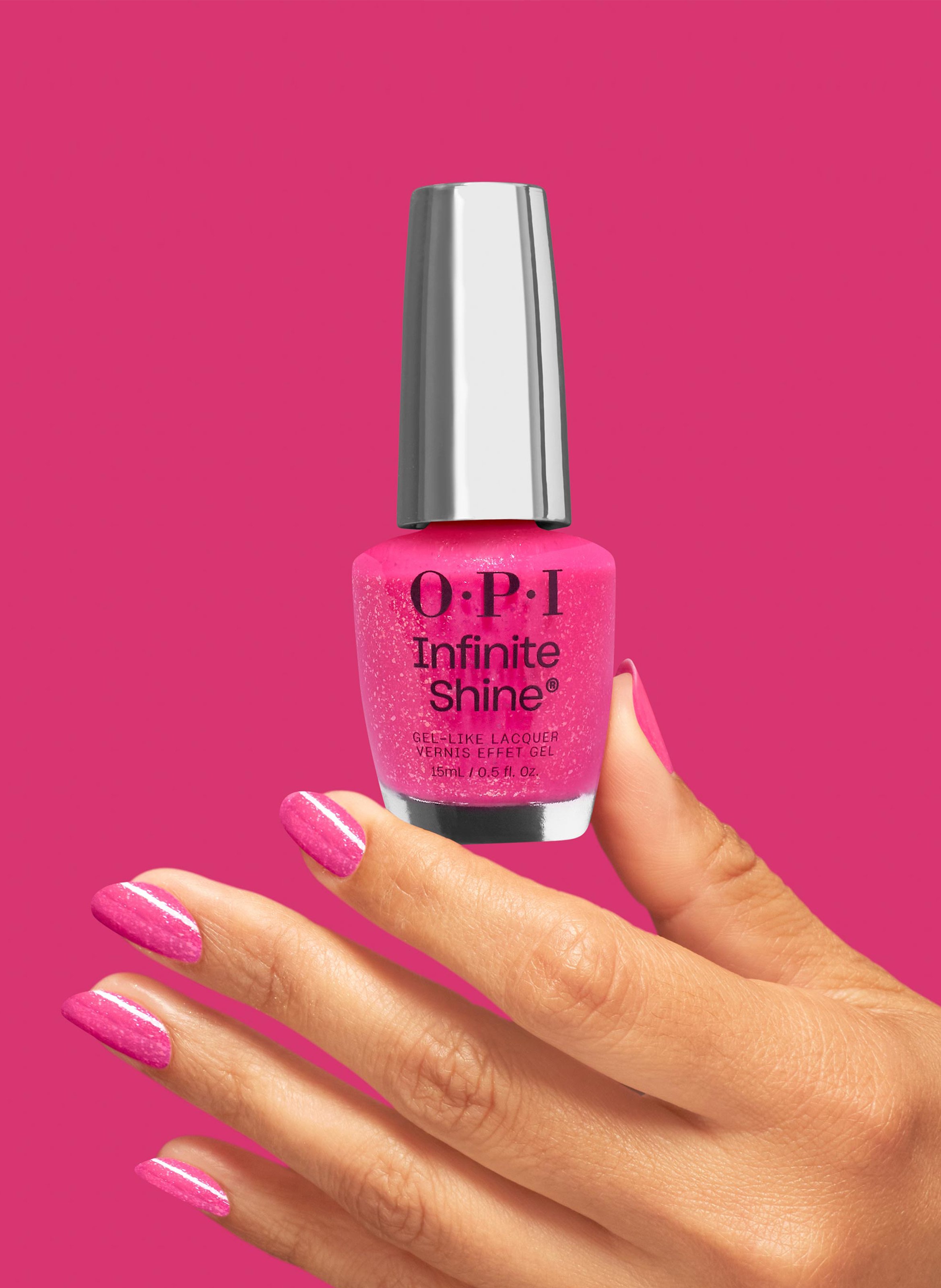 Long-lasting gel effect nail polish OPI Isl161