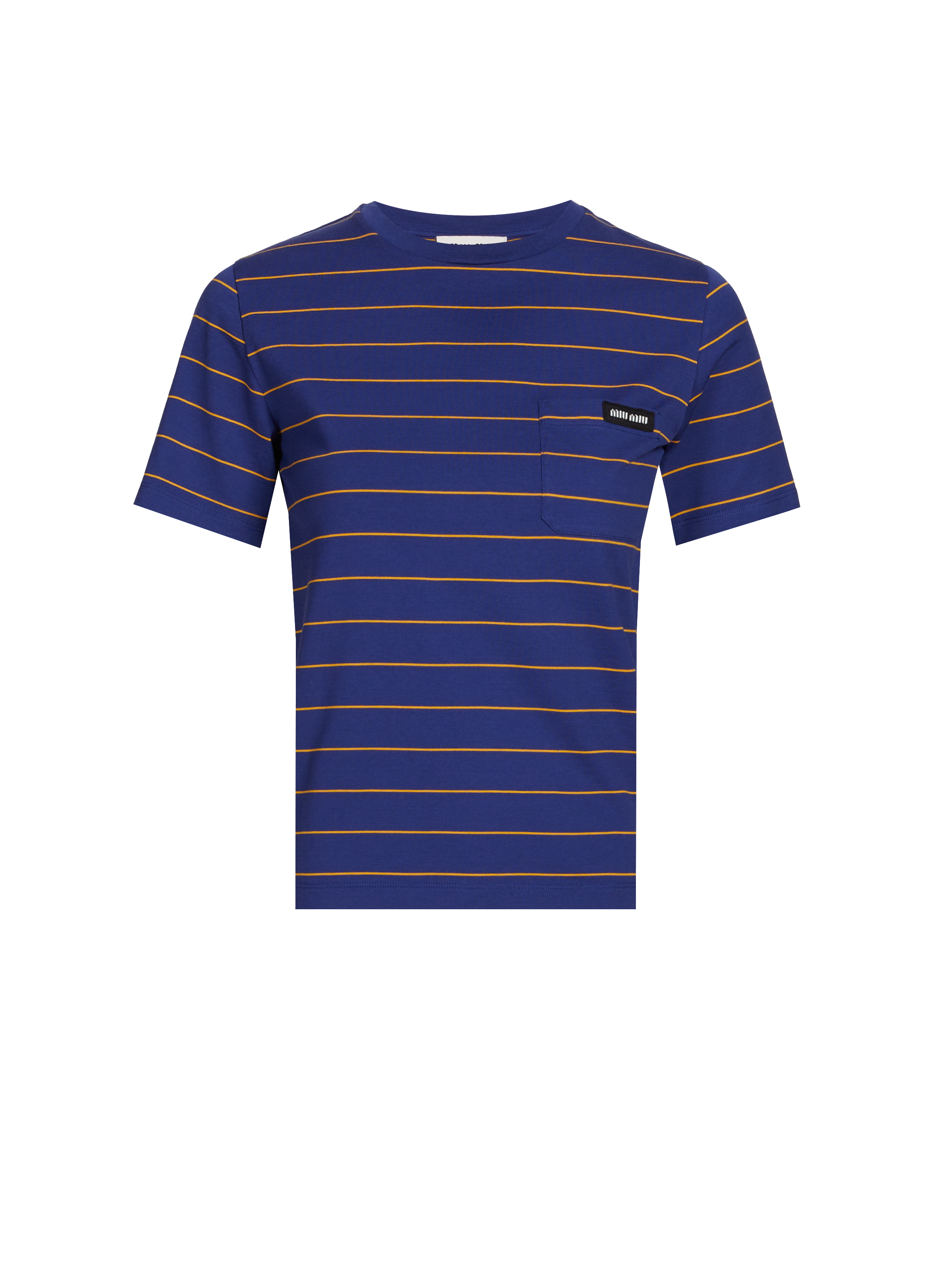 T-shirt en coton MIU MIU Multicolore