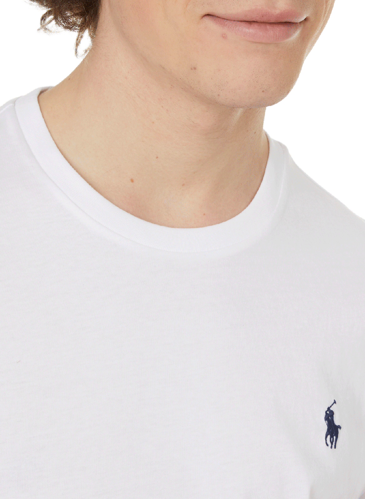 Slim cotton T-shirt White