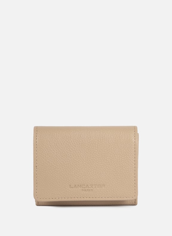 Card holder - Foulonné PM Beige by LANCASTER LANCASTER Card holder - Foulonné PM Beige