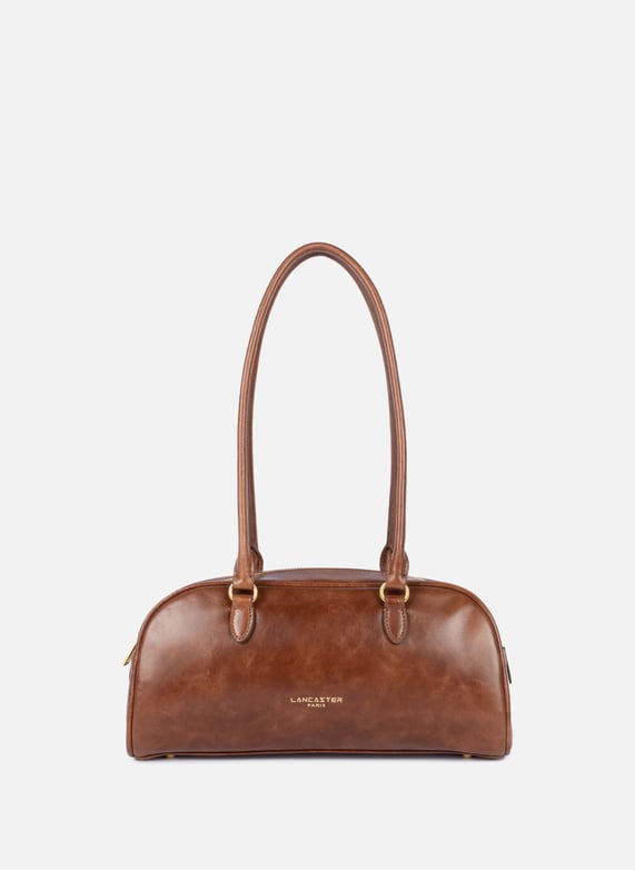 Bowling bag - Rétro Bow | Brown by LANCASTER Bowling bag - Rétro Bow Brown