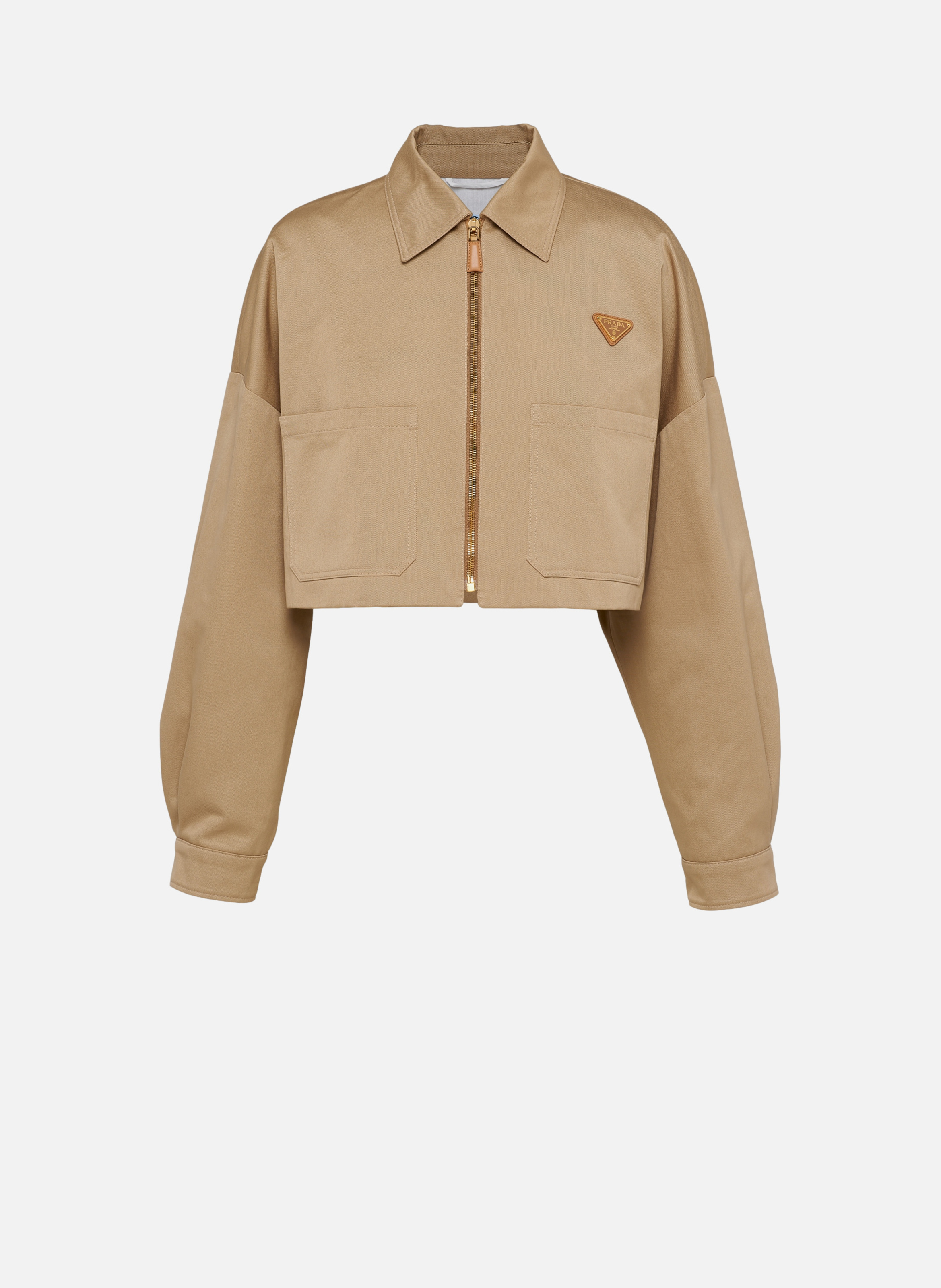 PRADA Blouson chino Beige
