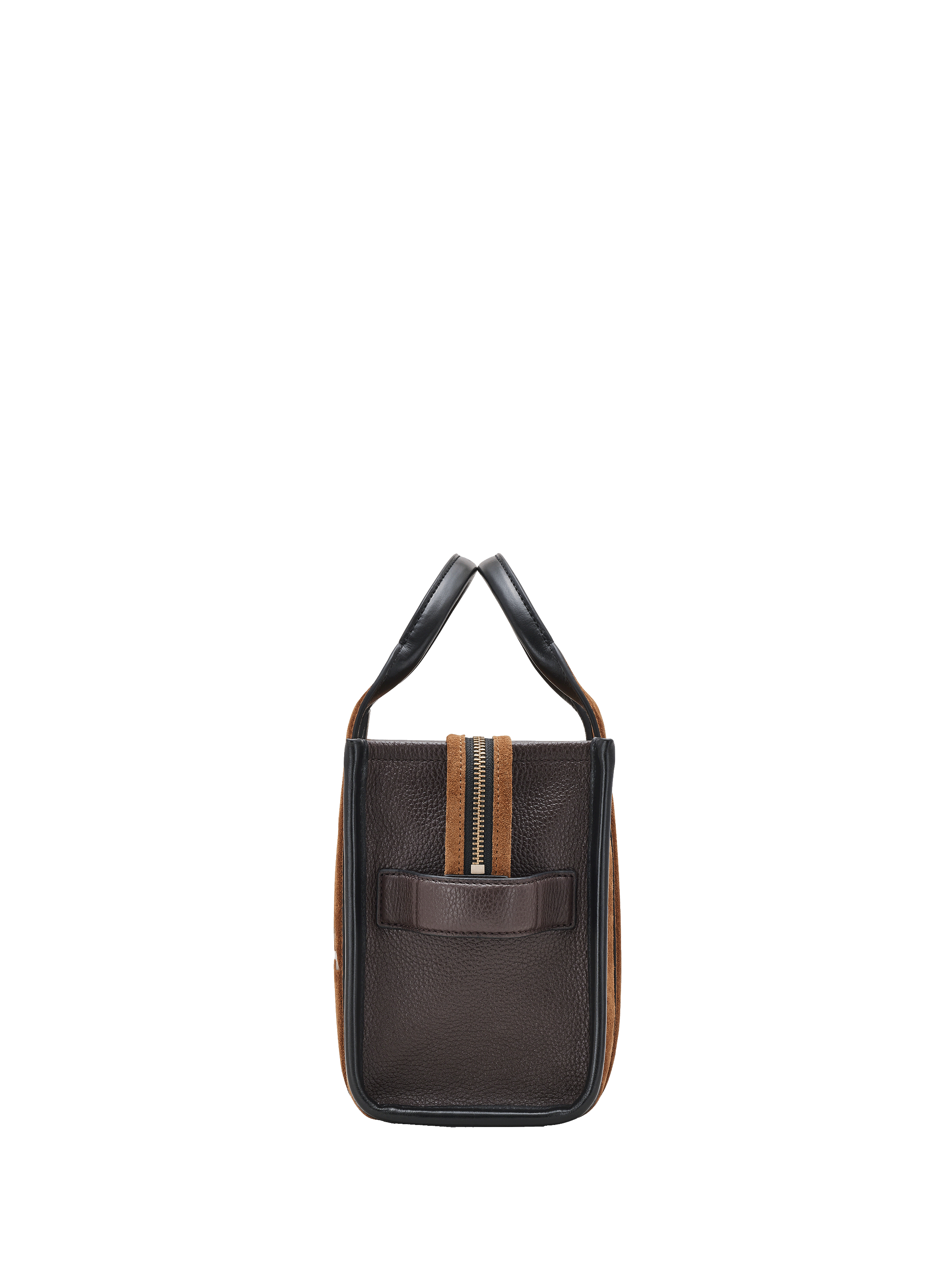 Sac cabas The Tote Bag en daim MARC JACOBS Marron