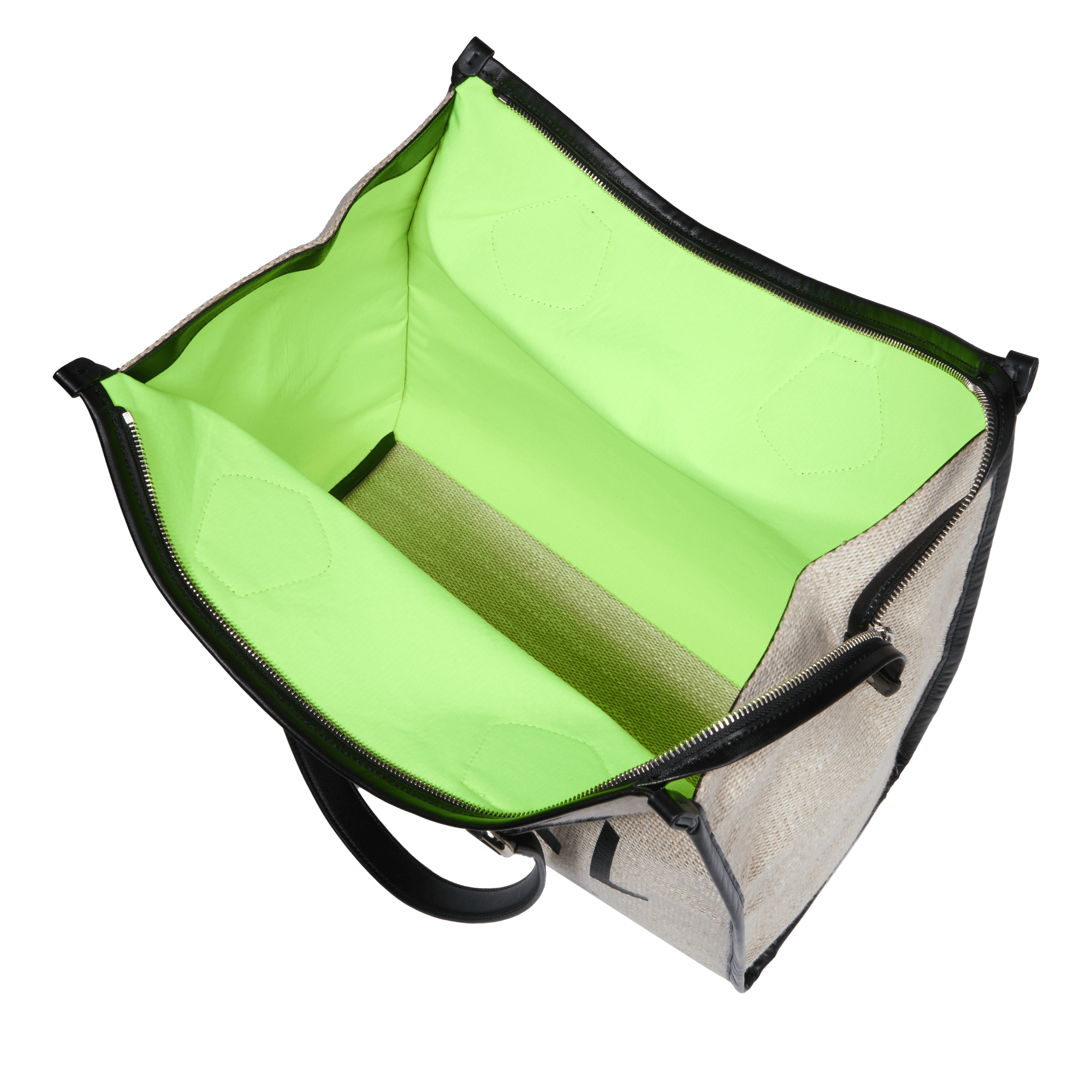 Sac cabas zippé l lancel summer tote LANCEL Beige