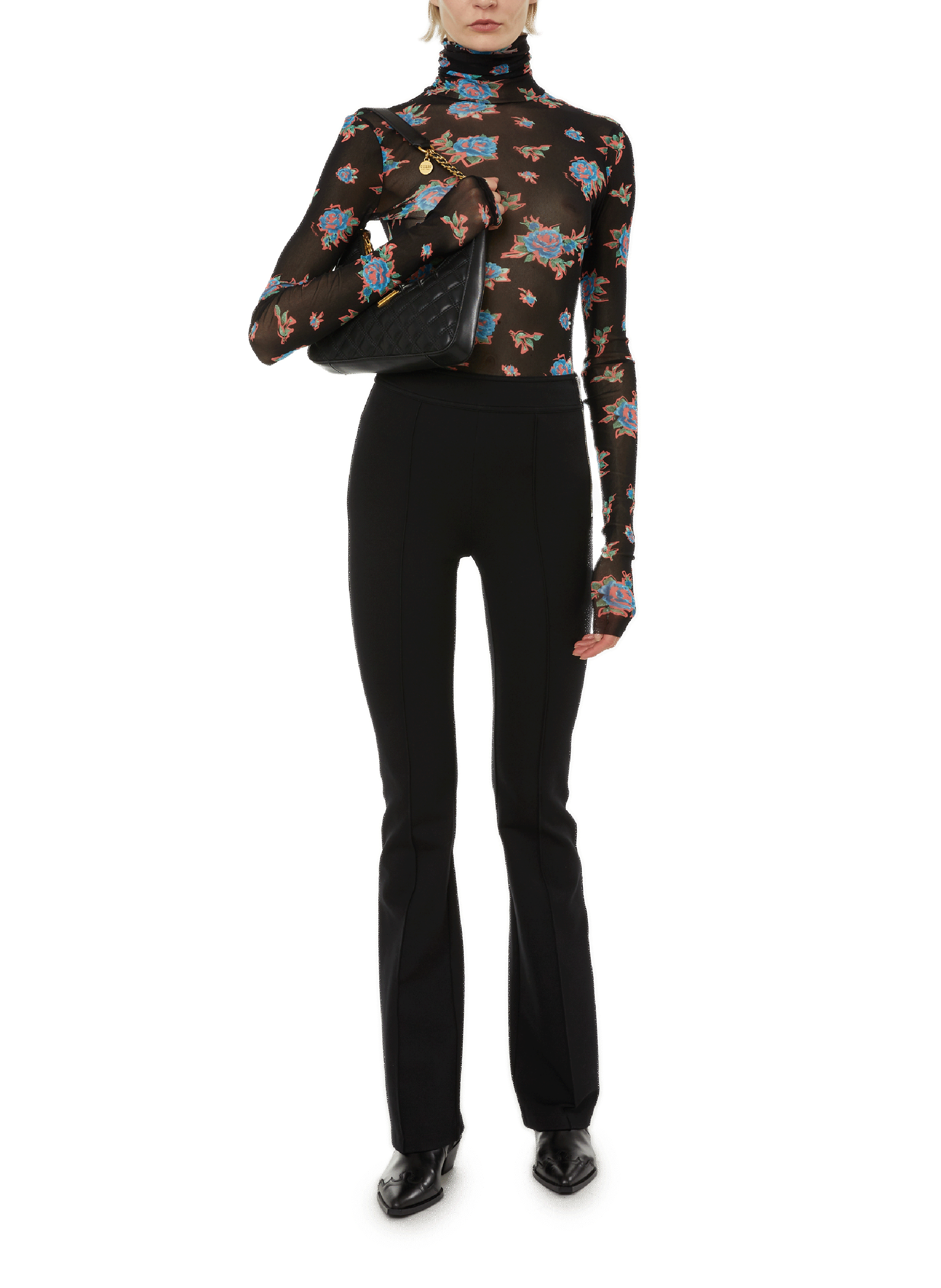 Top imprimé PHILOSOPHY DI LORENZO SERAFINI Noir