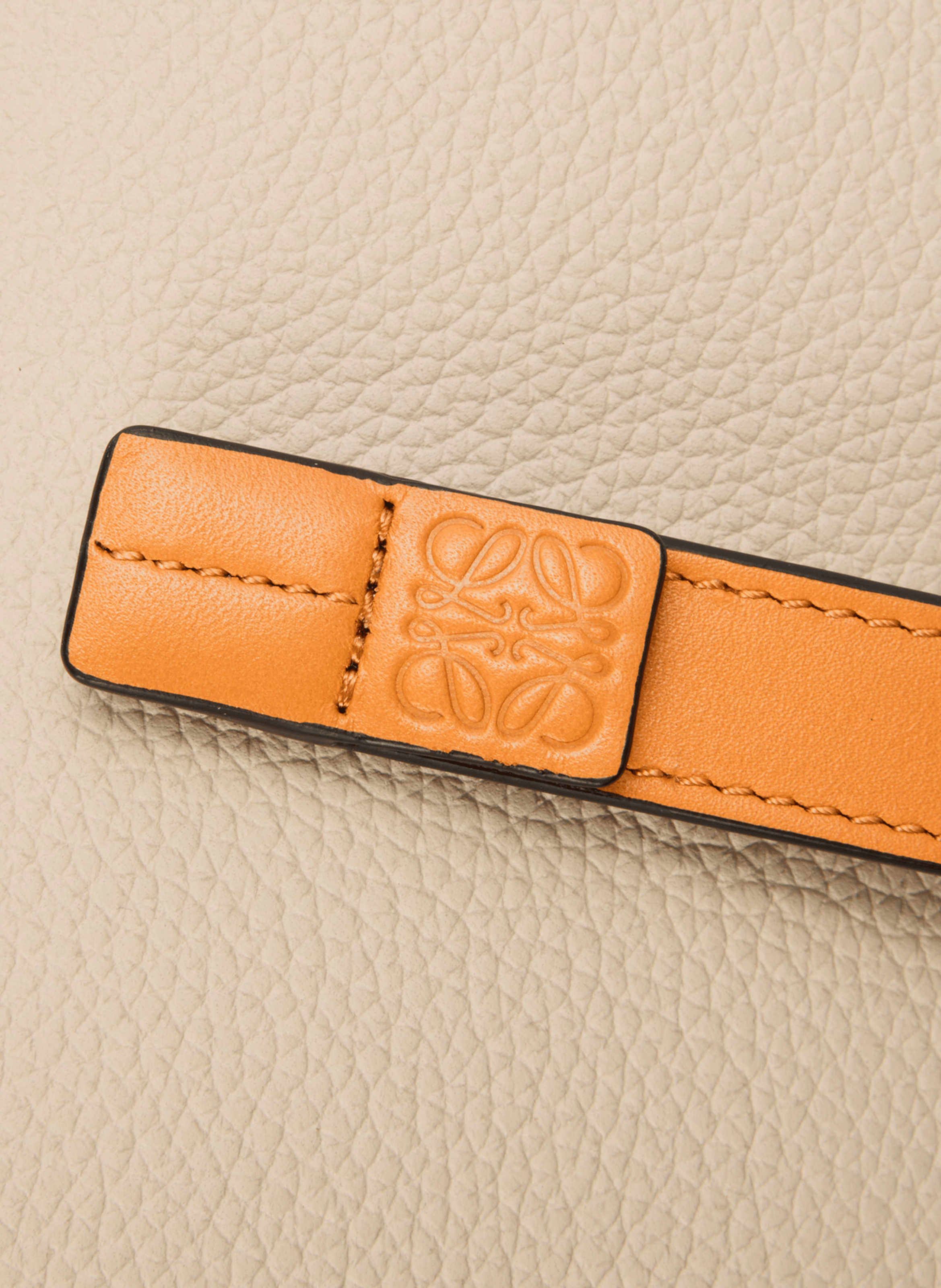 Compact zip-around wallet in soft grained calfskin leather LOEWE Beige