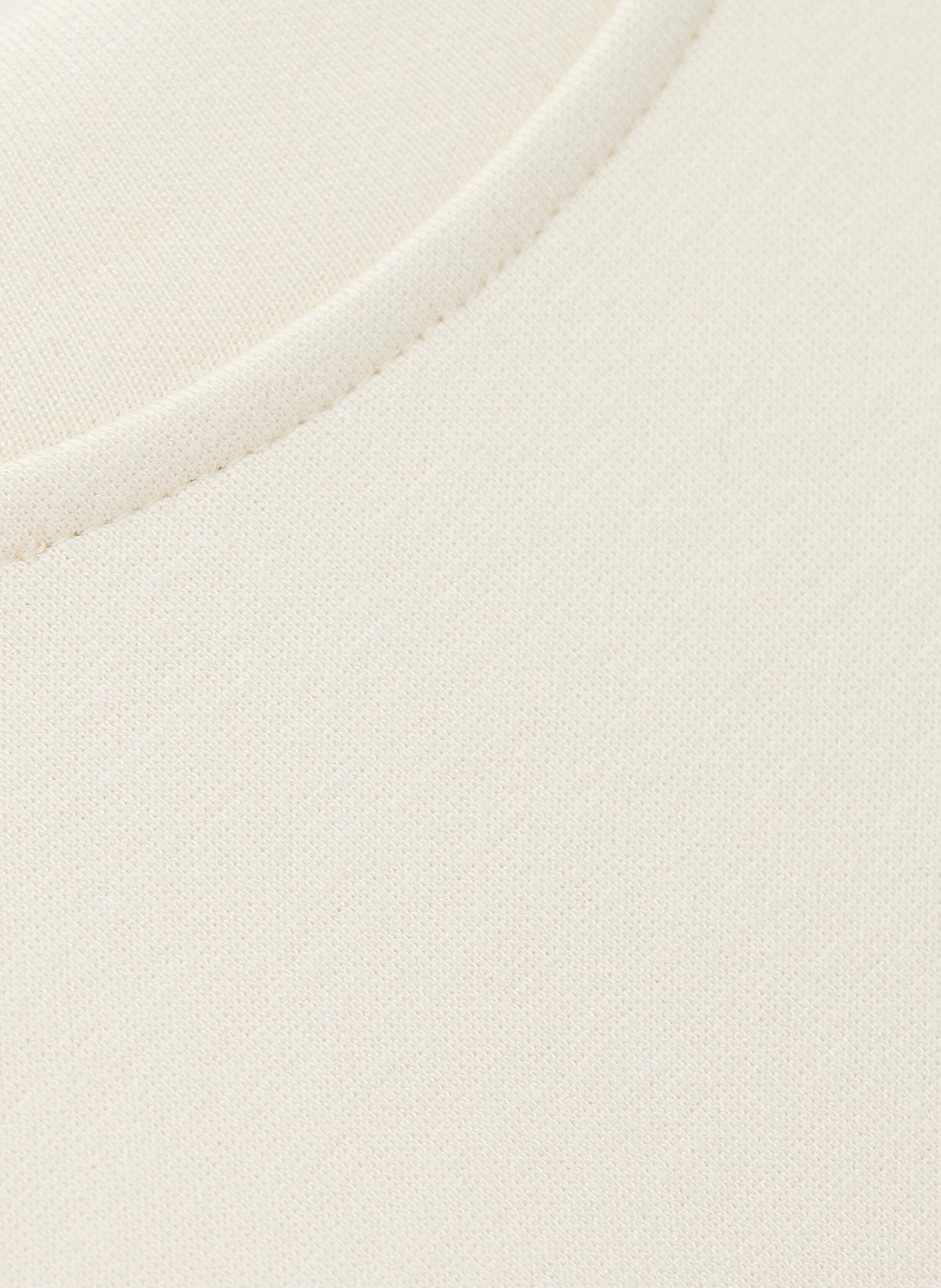 Sweat droit col rond en maille borea BA&SH Beige