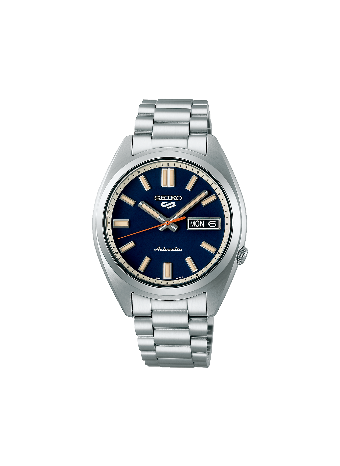 Montre Seiko 5 en acier inoxydable SEIKO Bleu