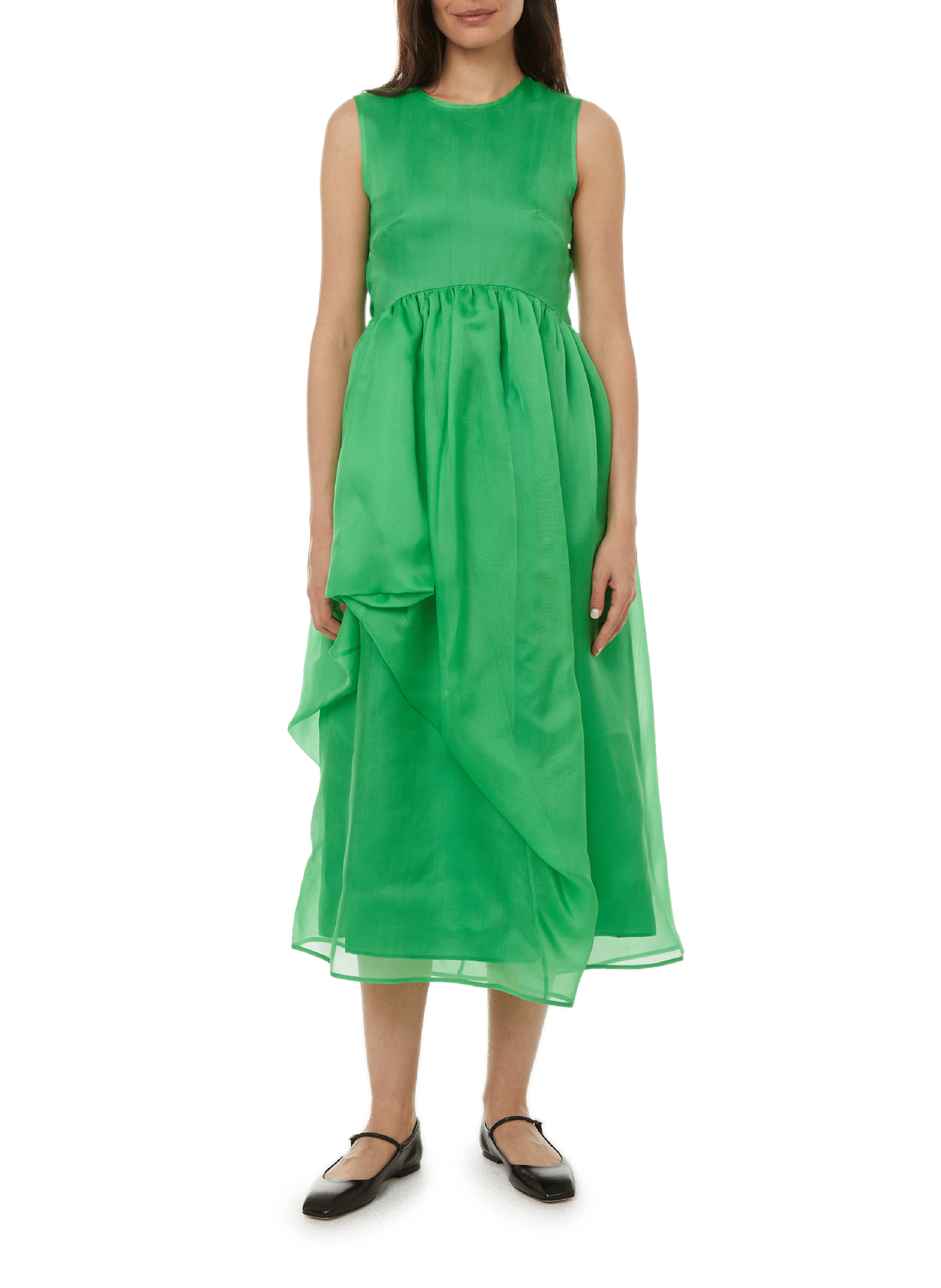 Ballerines Uma en cuir AEYDE Noir