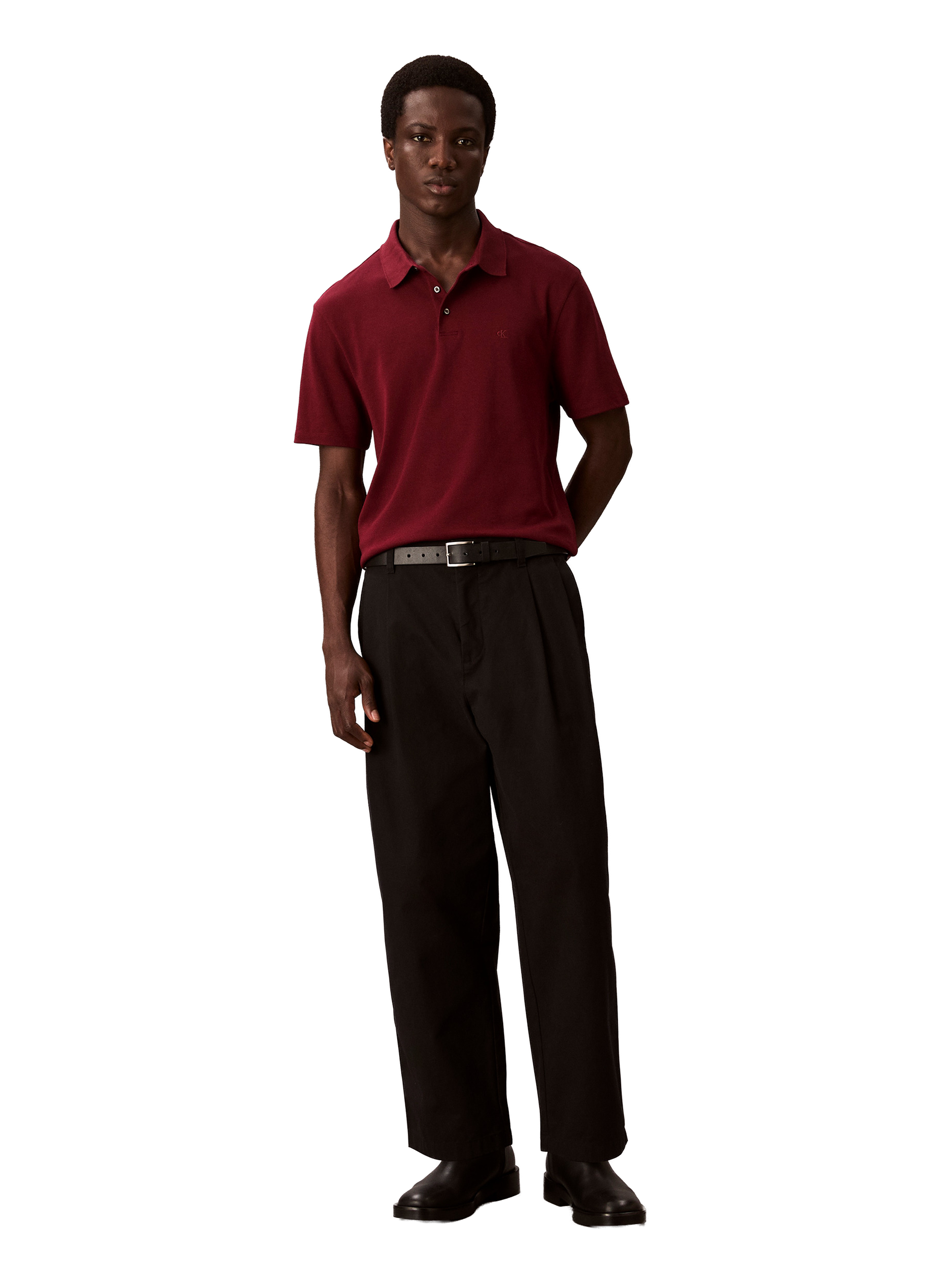  Cotton polo shirt  CALVIN KLEIN Red
