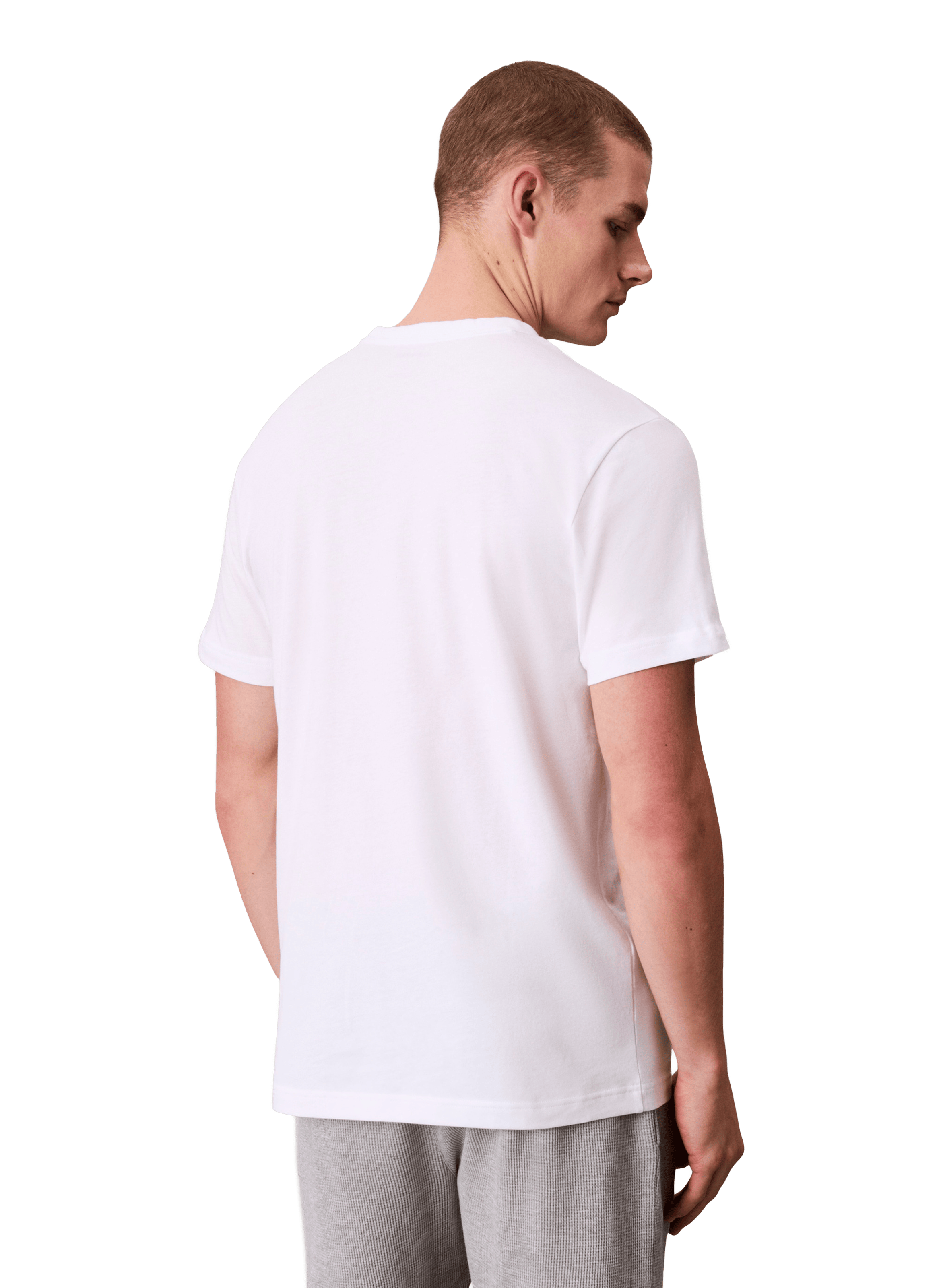 T-shirt en coton  CALVIN KLEIN Blanc