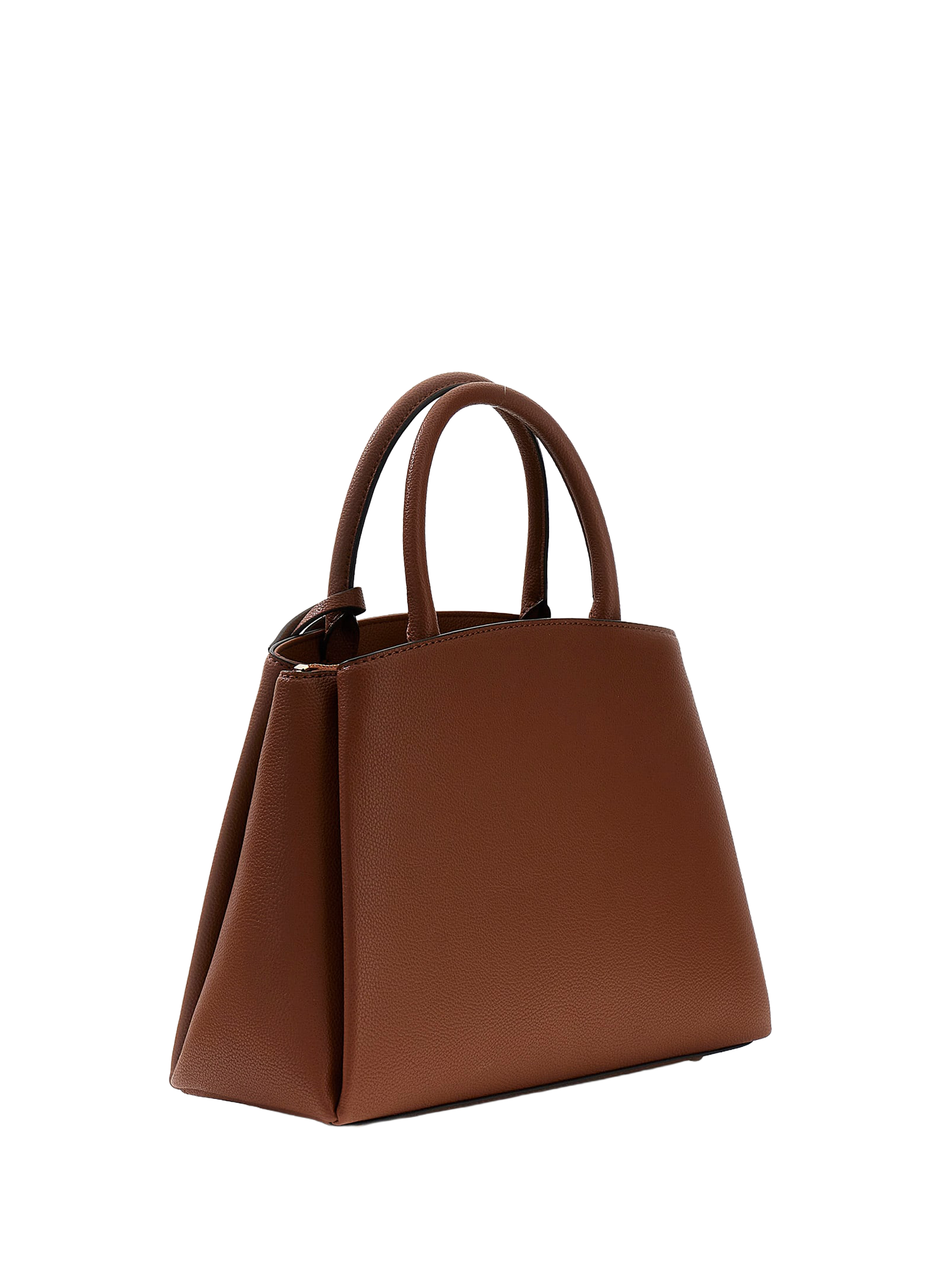 Isola logo handbag GUESS Brown