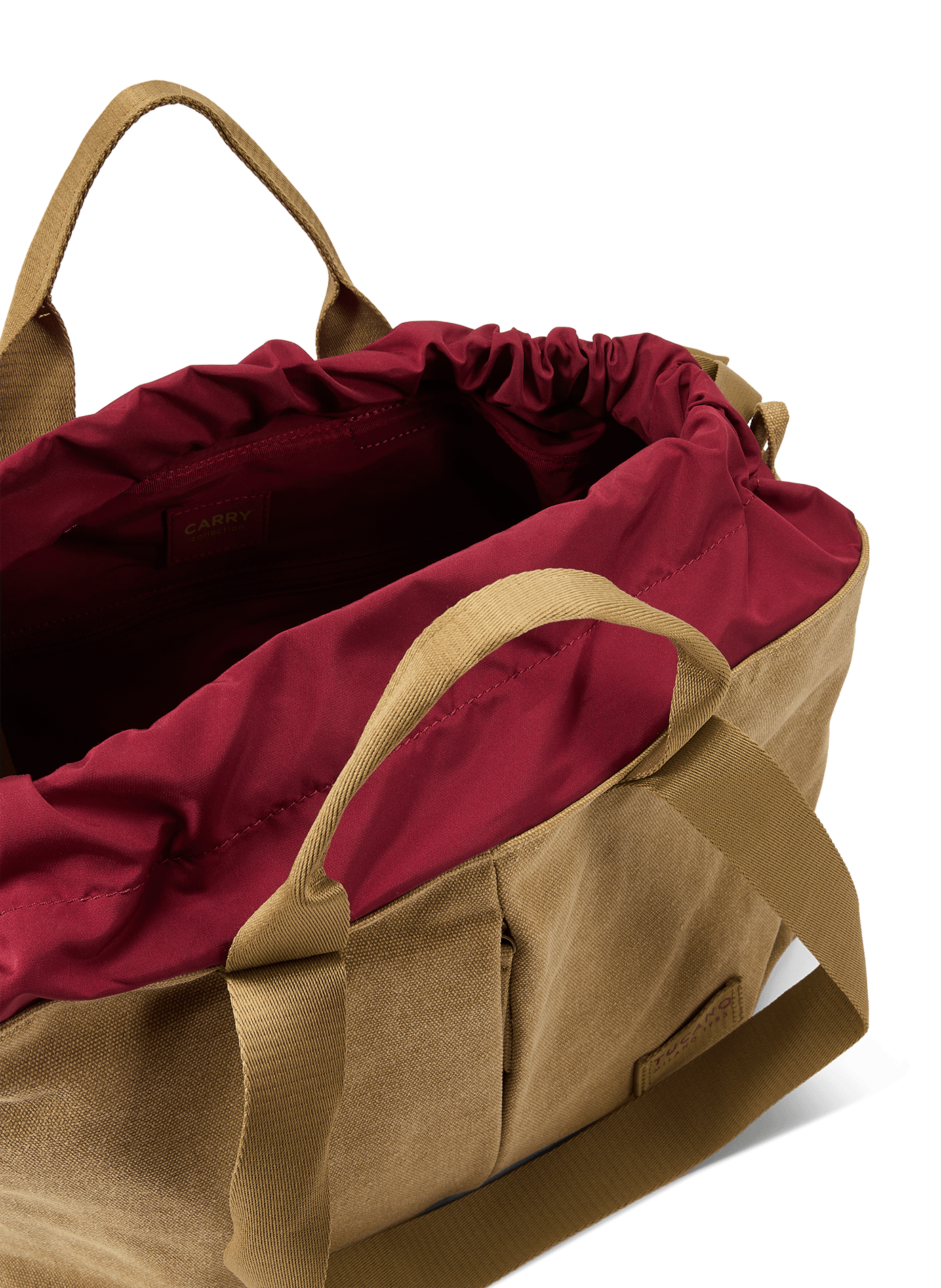 Carry Shopper Medium Weekend Bag in Cotton Canvas TUCANO Khaki