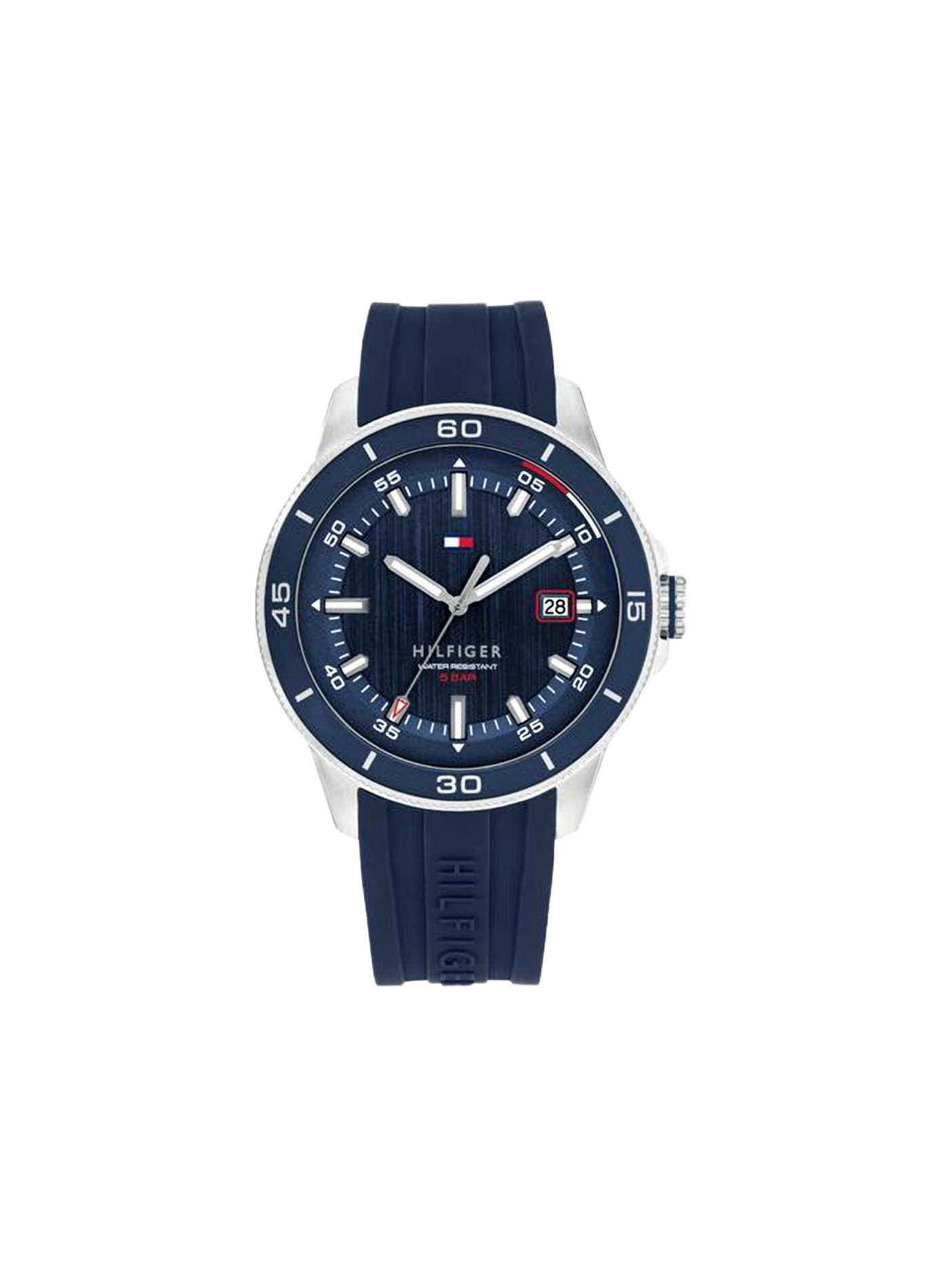 Montre Remy en silicone TOMMY HILFIGER MONTRES Bleu