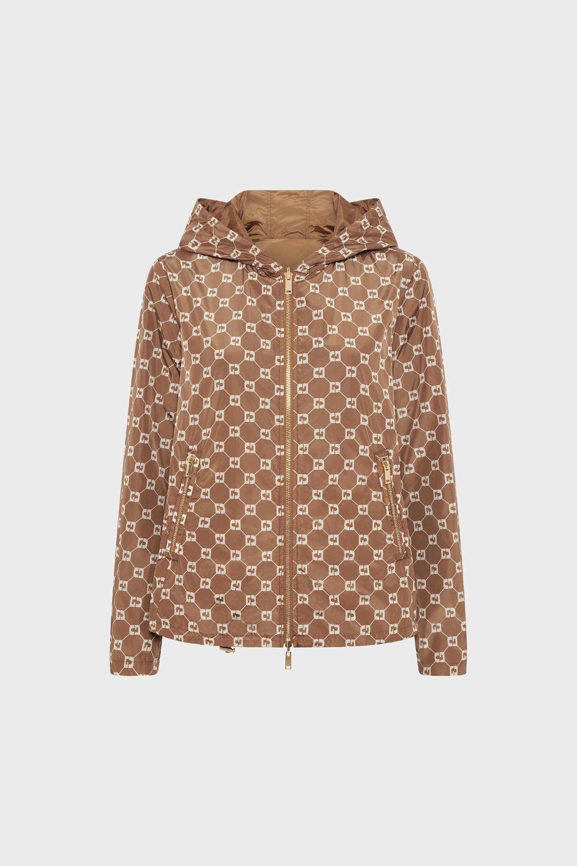 Parka courte à monogramme - juline GERARD DAREL Marron