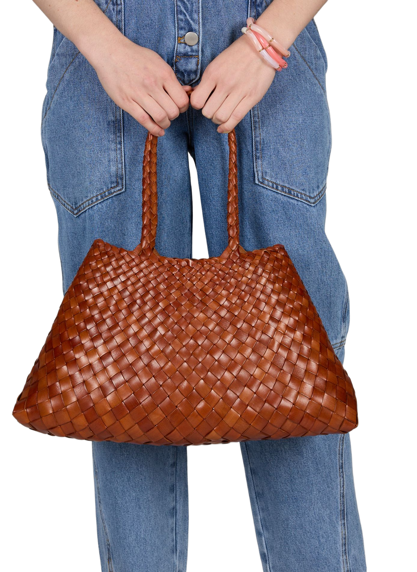 Santa Croce Big tote bag DRAGON DIFFUSION Brown