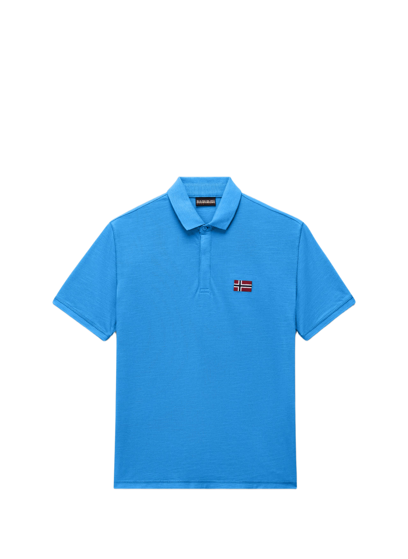 Polo manches courtes Ebea 3 en coton NAPAPIJRI Bleu