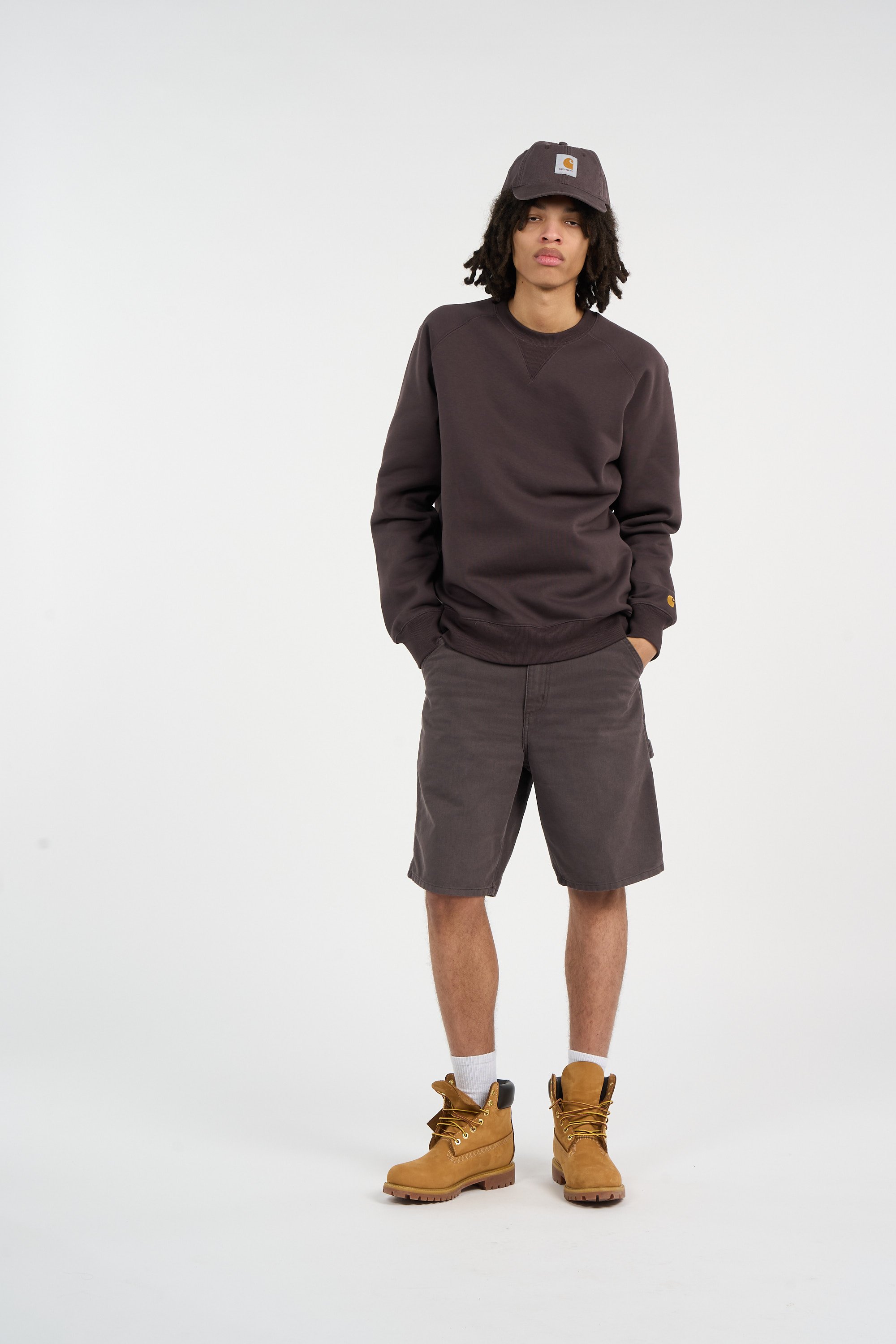 Casquette canvas cap CARHARTT WIP Marron