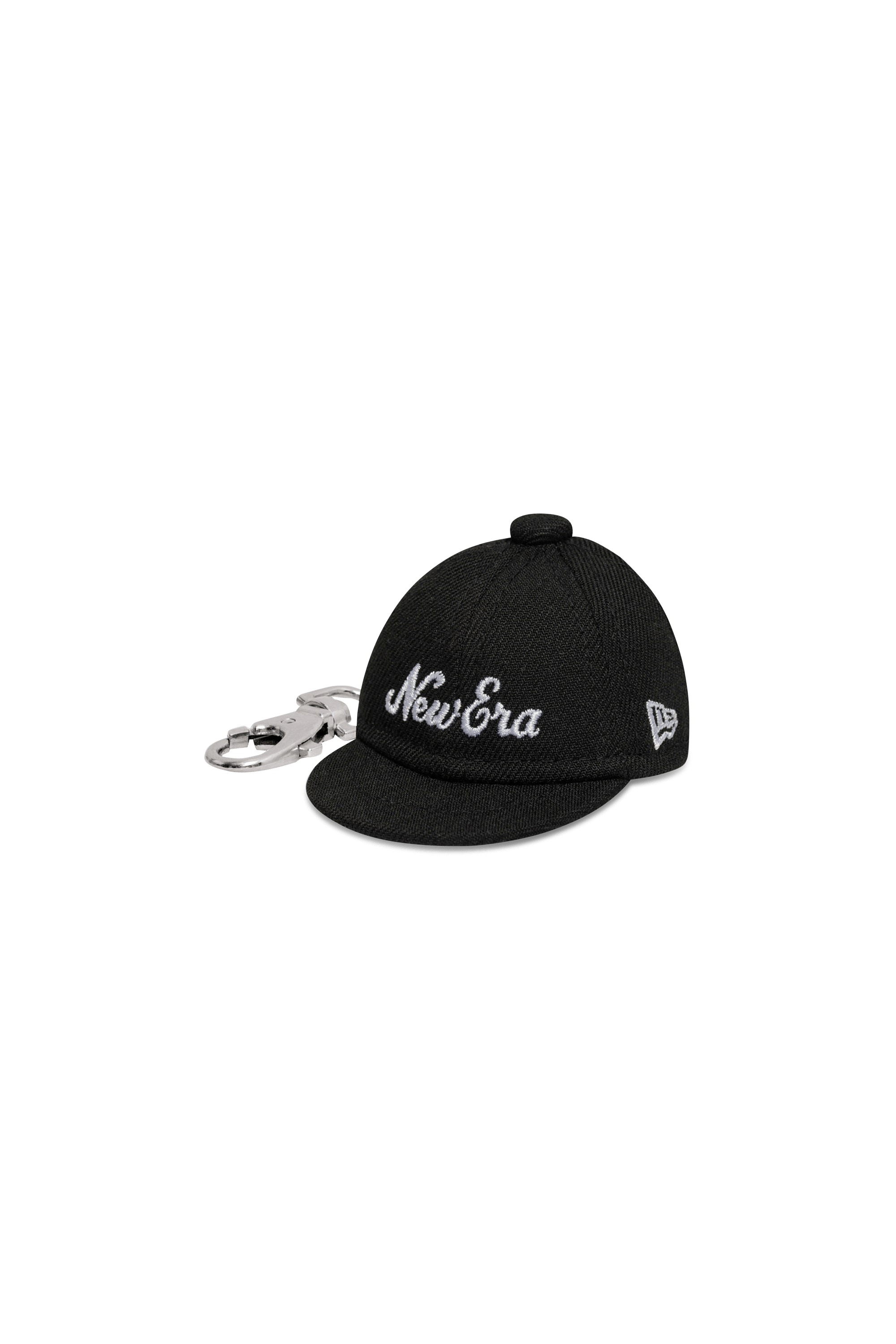 Porte-clé ne mini cap keychain newera  blk NEW ERA Noir