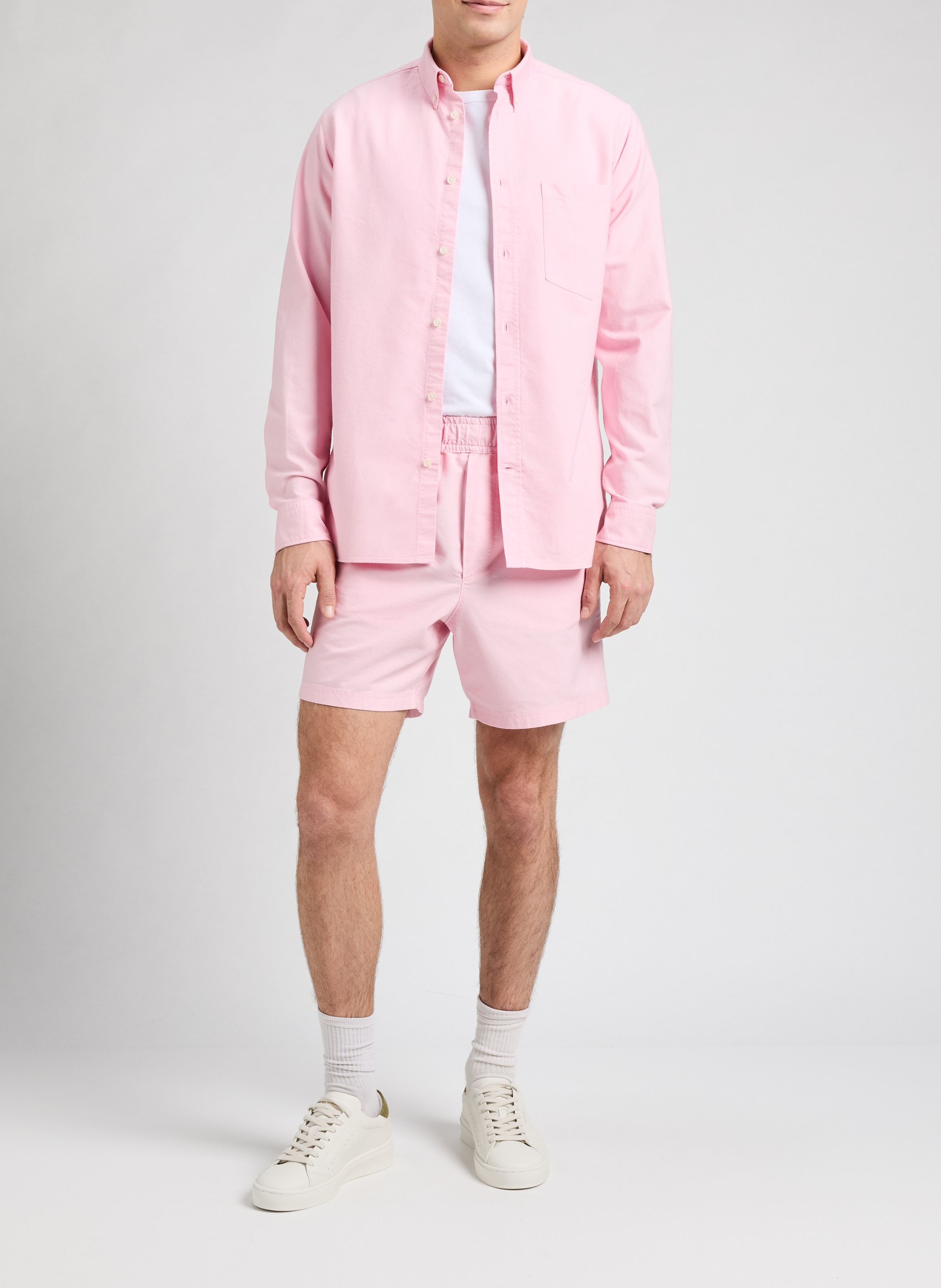 Chemise Amen en coton SAISON 1865 Rose