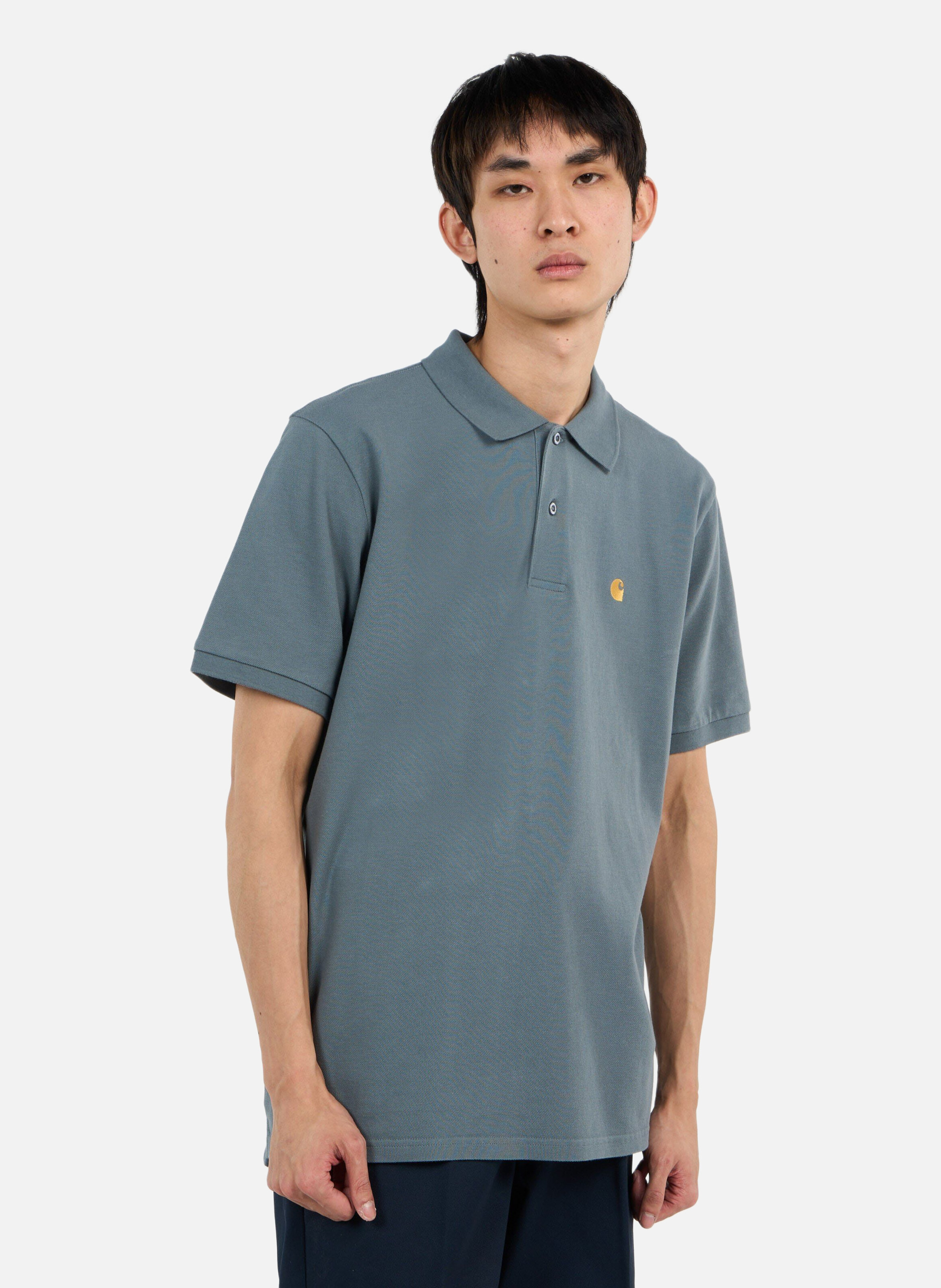 Polo chase CARHARTT WIP Bleu