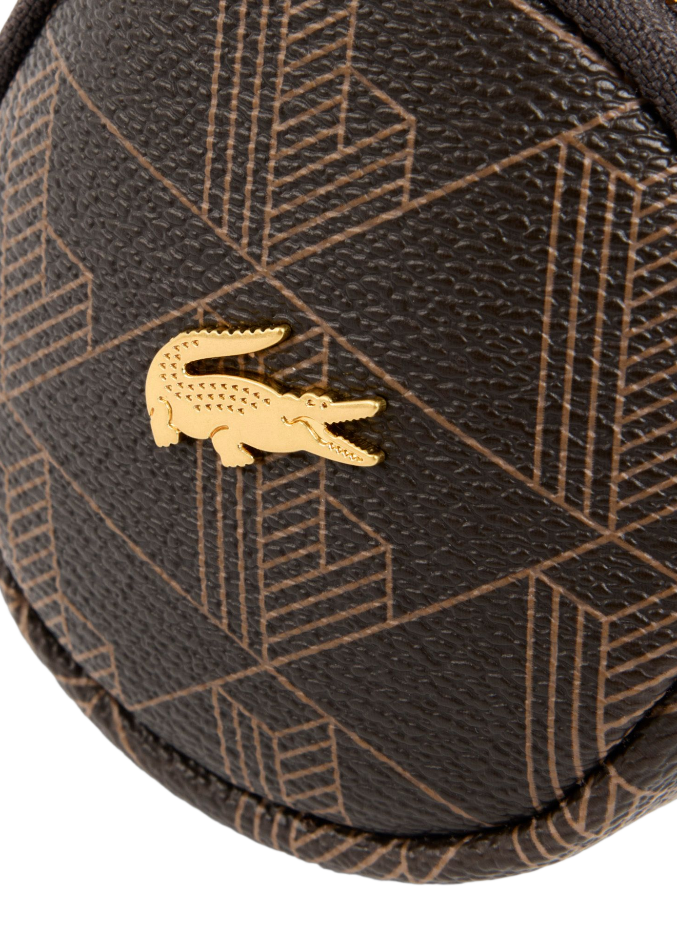 Porte-monnaie The Blend rond LACOSTE Marron