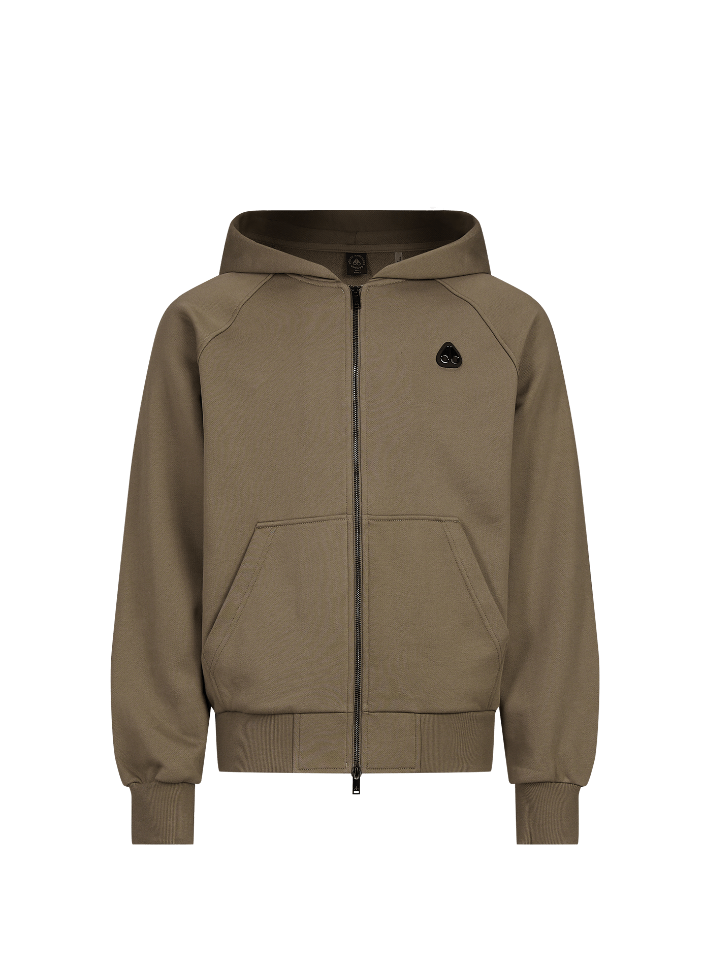 Kapuzenpullover aus Baumwollmischung MOOSE KNUCKLES Beige