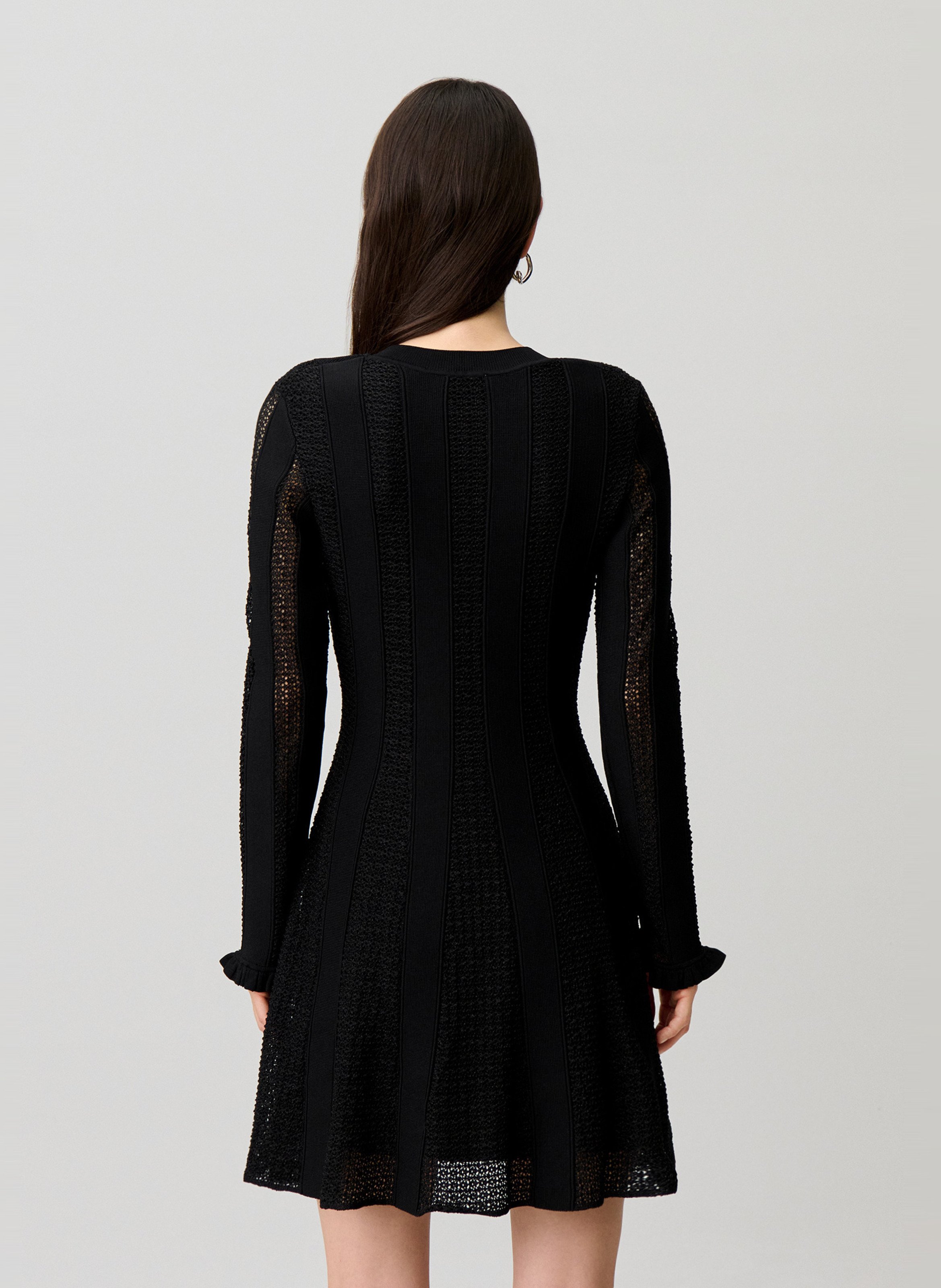 Robe courte évasée CLAUDIE PIERLOT Noir