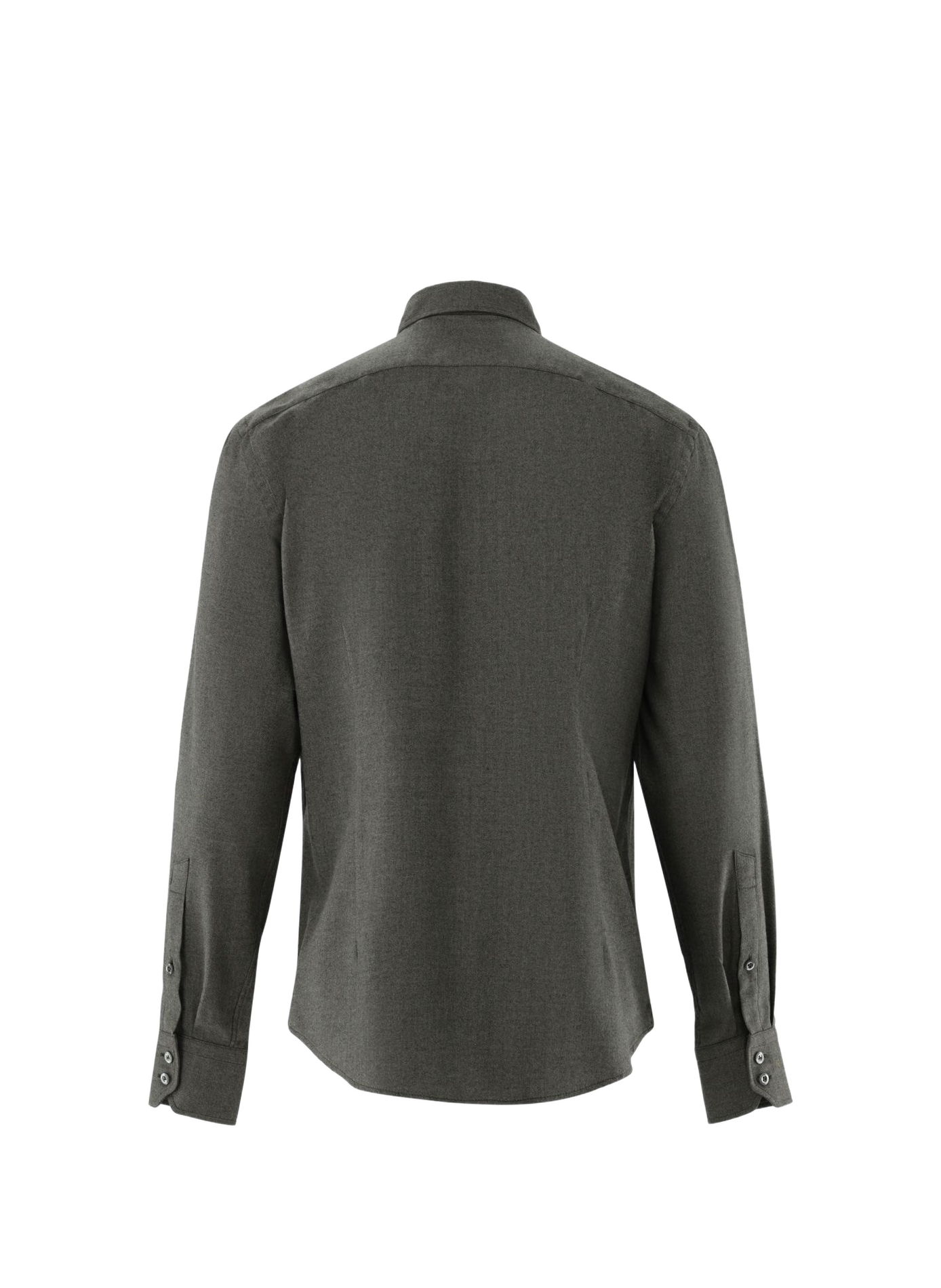 Slim cotton-blend shirt VAN LAACK Green