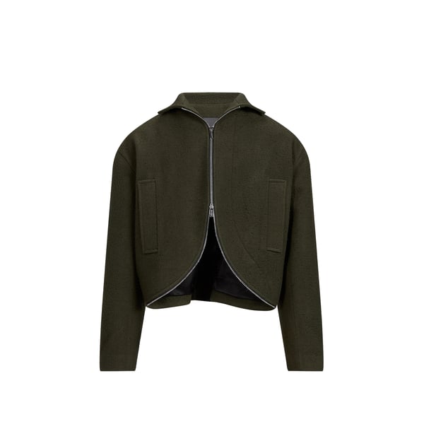 Veste oversize en laine mélangée Veste oversize en laine mélangée