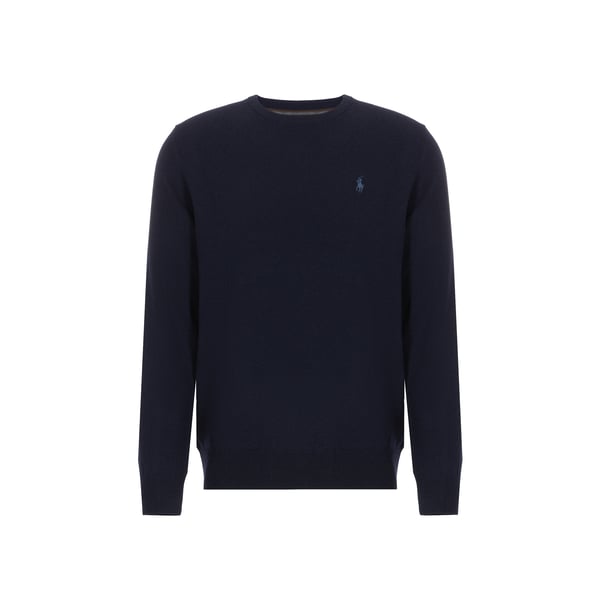 Pull col rond en laine