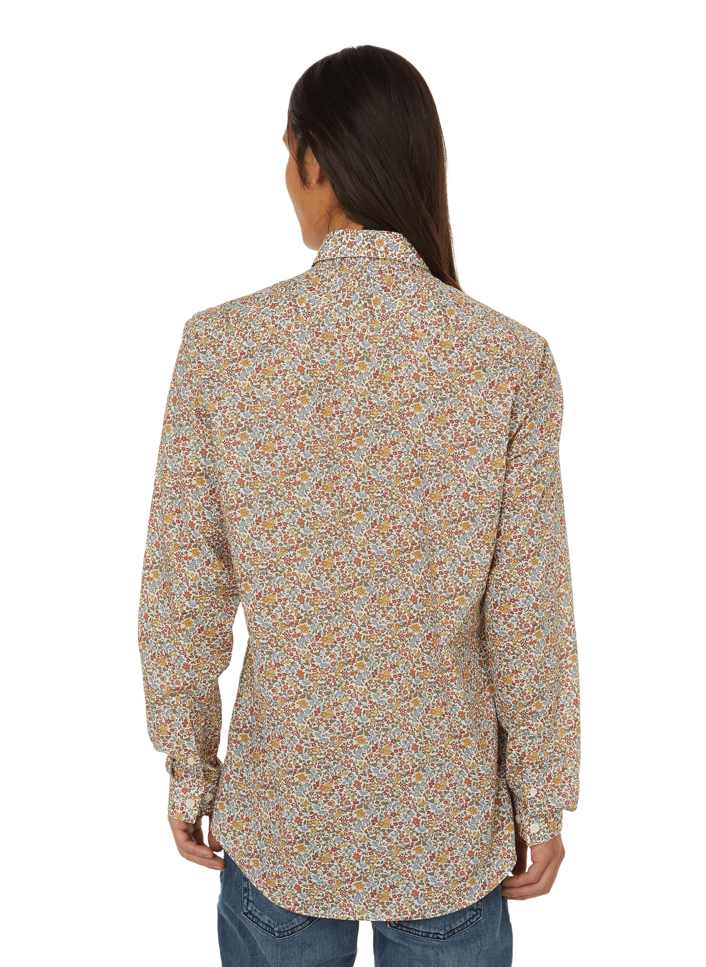 Chemise imprimée liberty en coton  Multicolore