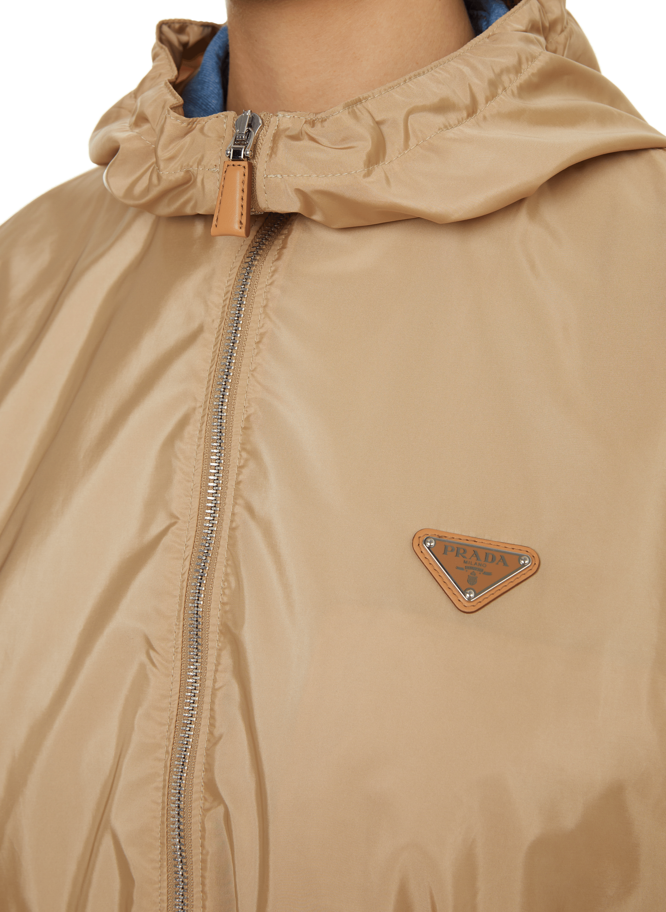 Waterproof jacket PRADA Beige