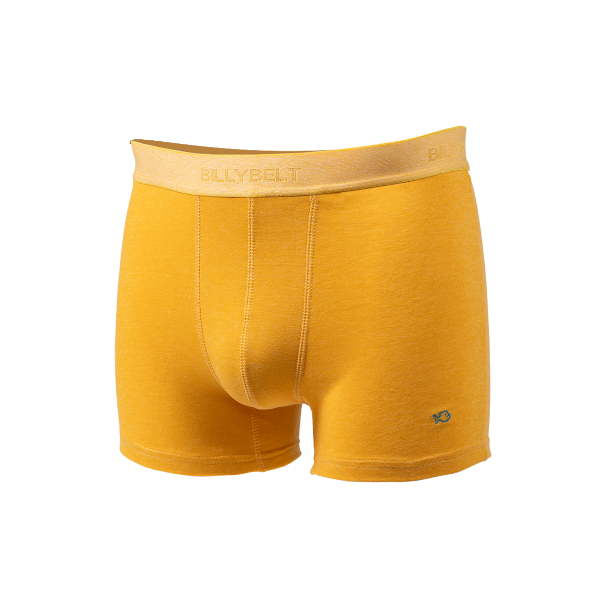 Boxer en coton biologique BILLYBELT Jaune