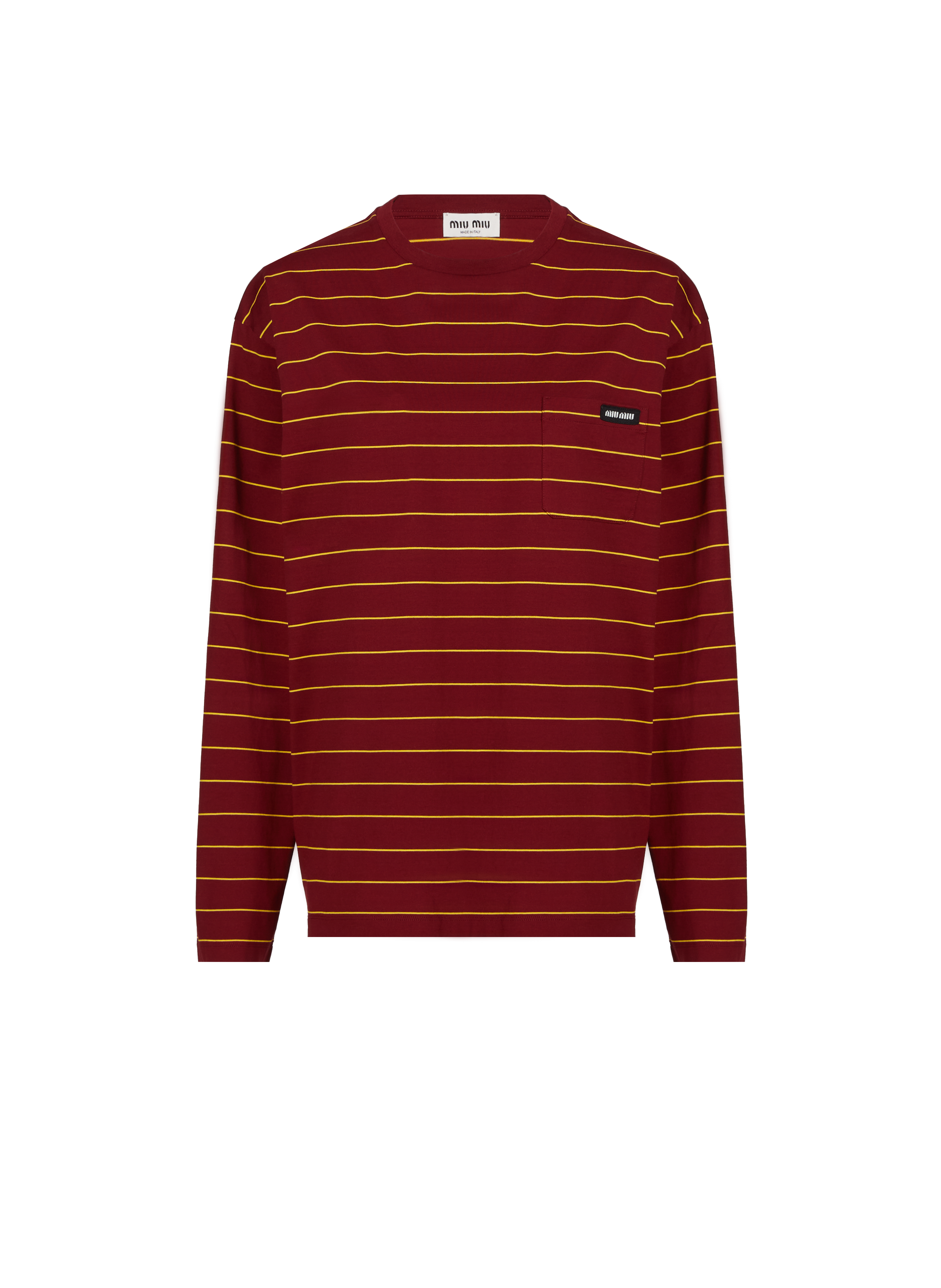 T-shirt en coton MIU MIU Multicolore