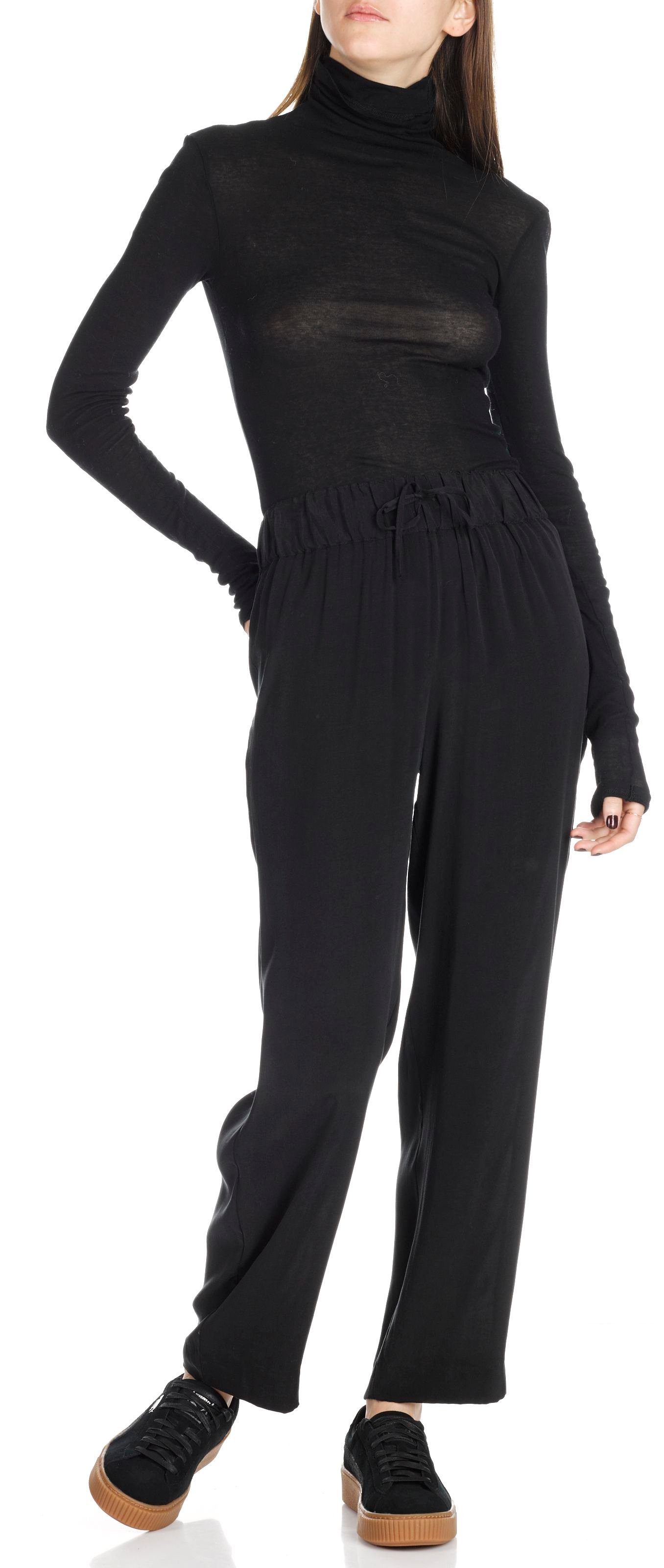 Sous-pull en coton massachusetts AMERICAN VINTAGE Noir