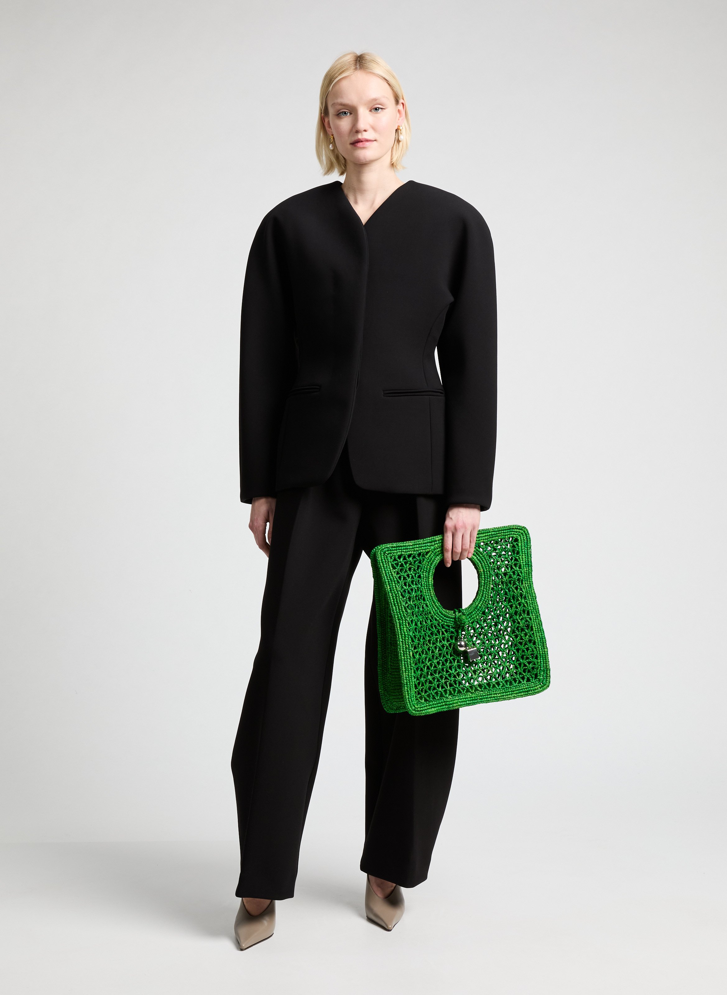 The little Spiaggia Square JACQUEMUS Green