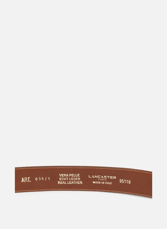 Belt - Ceinture Soft Homme | Brown by LANCASTER Belt - Ceinture Soft Homme Brown