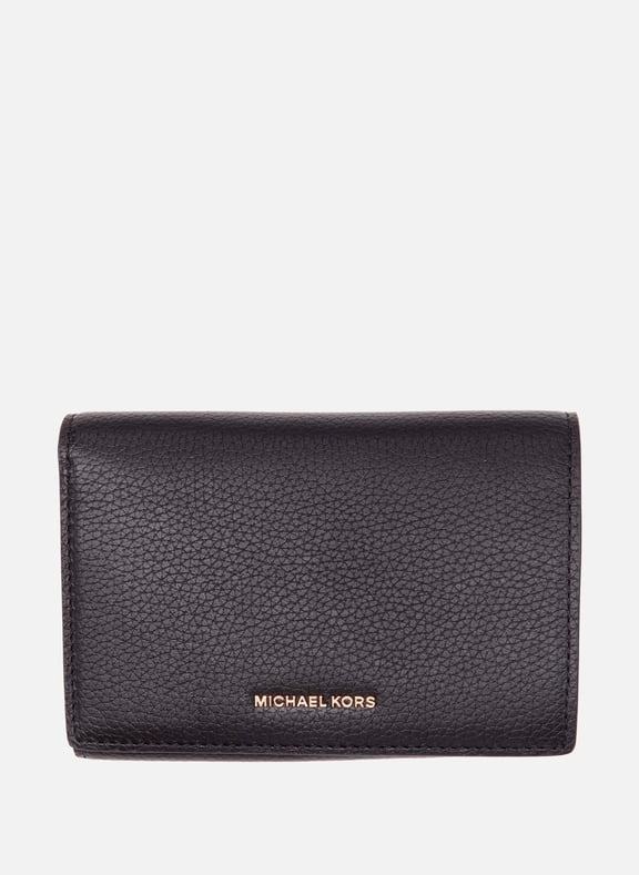 Portefeuille en cuir Noir by MICHAEL KORS MICHAEL KORS Portefeuille en cuir Noir