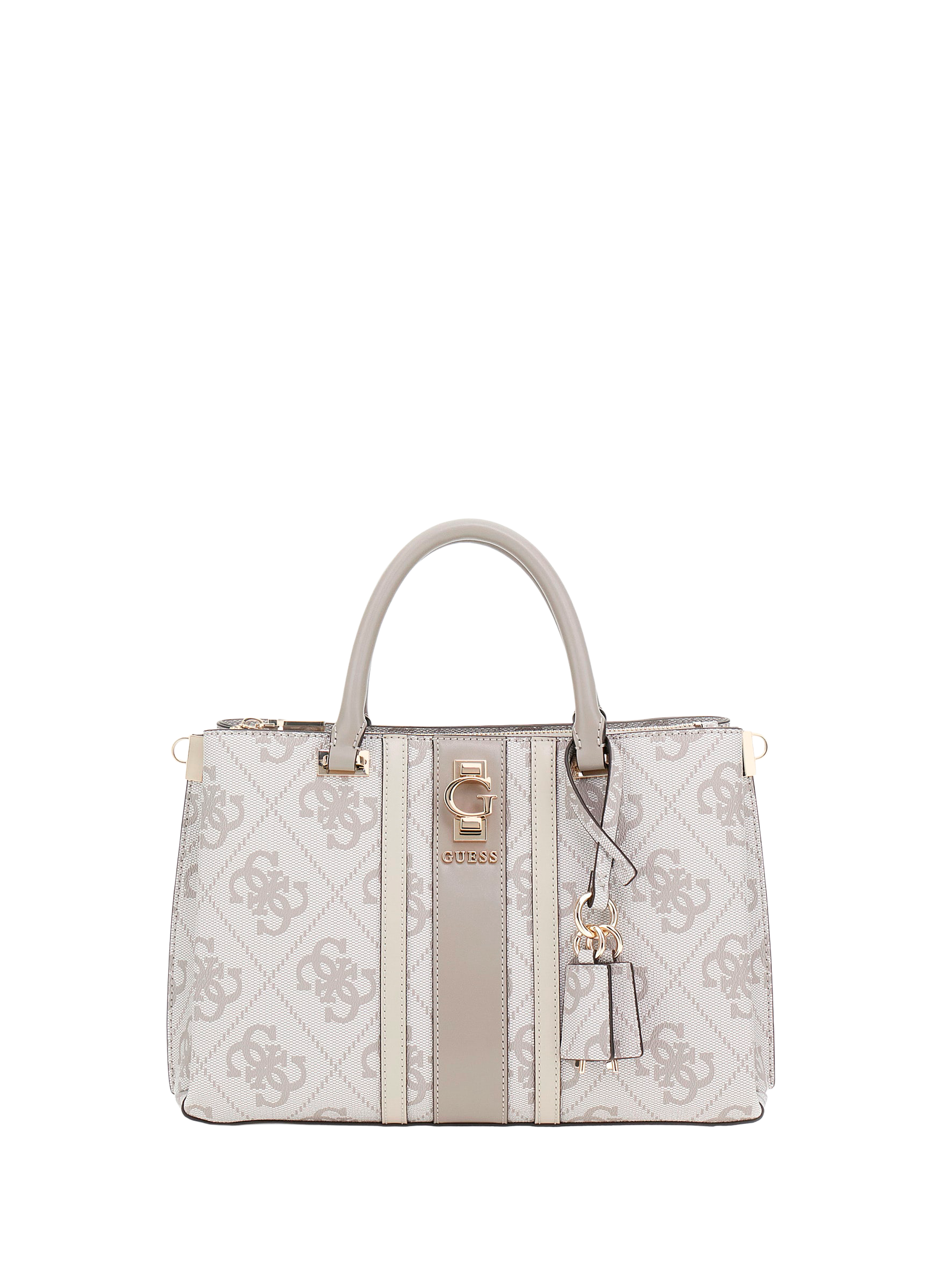 GUESS Handbag with logo Brown